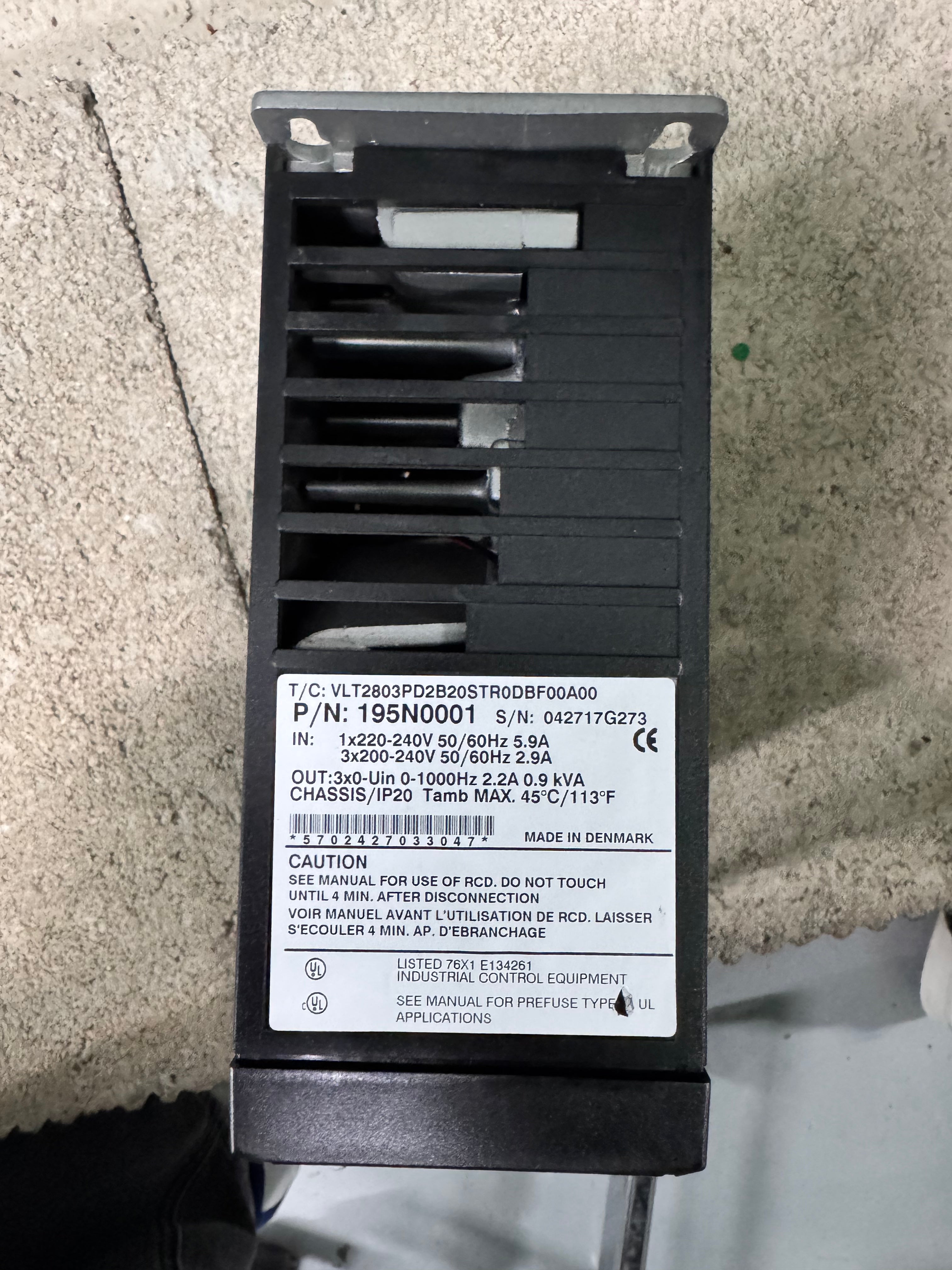Danfoss 195N0001