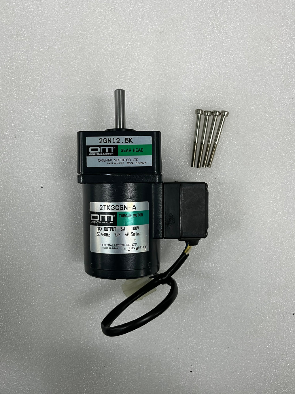 Oriental Motor 2TK3CGN-A + 2GN12.5K