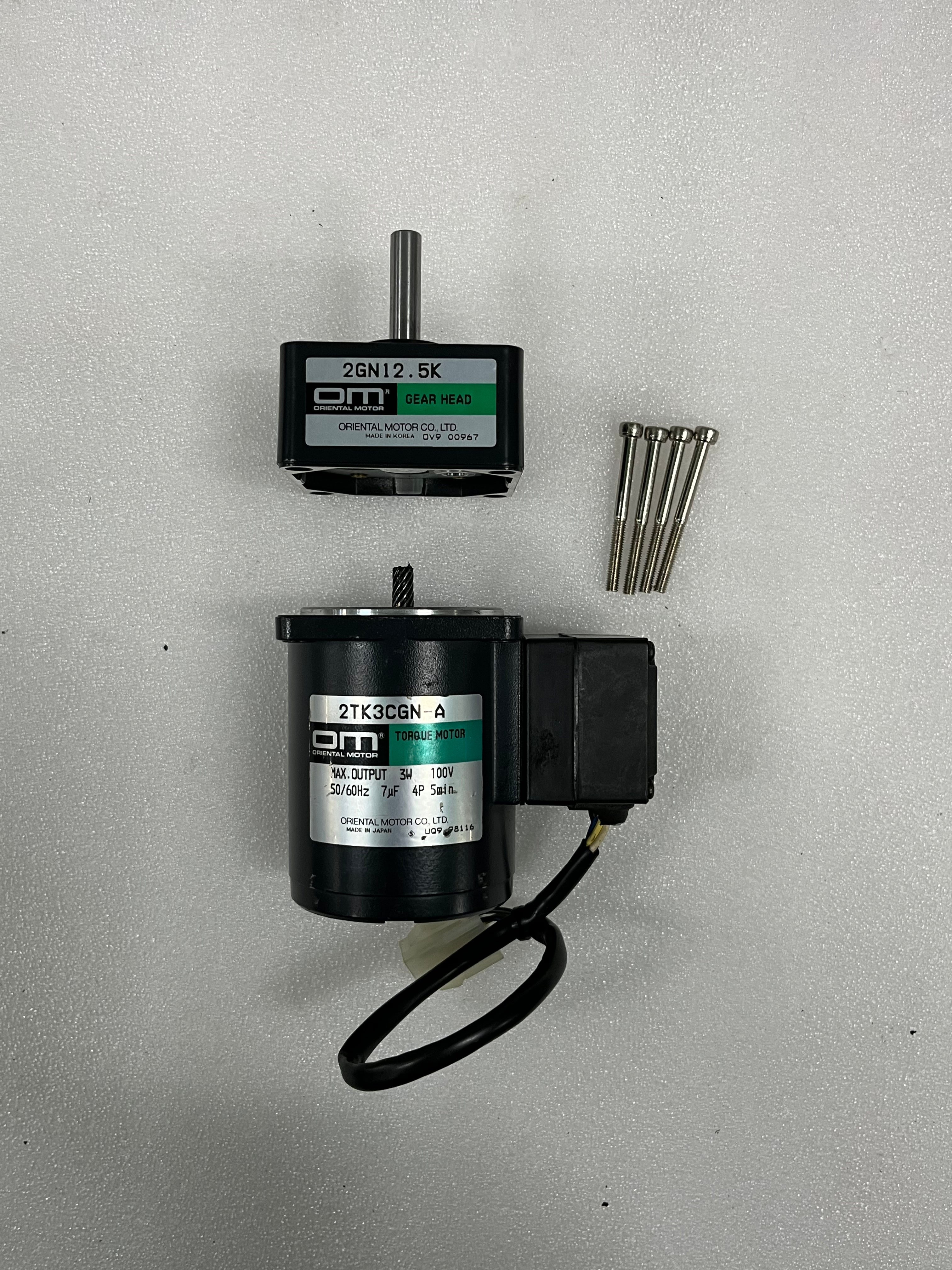 Oriental Motor 2TK3CGN-A + 2GN12.5K