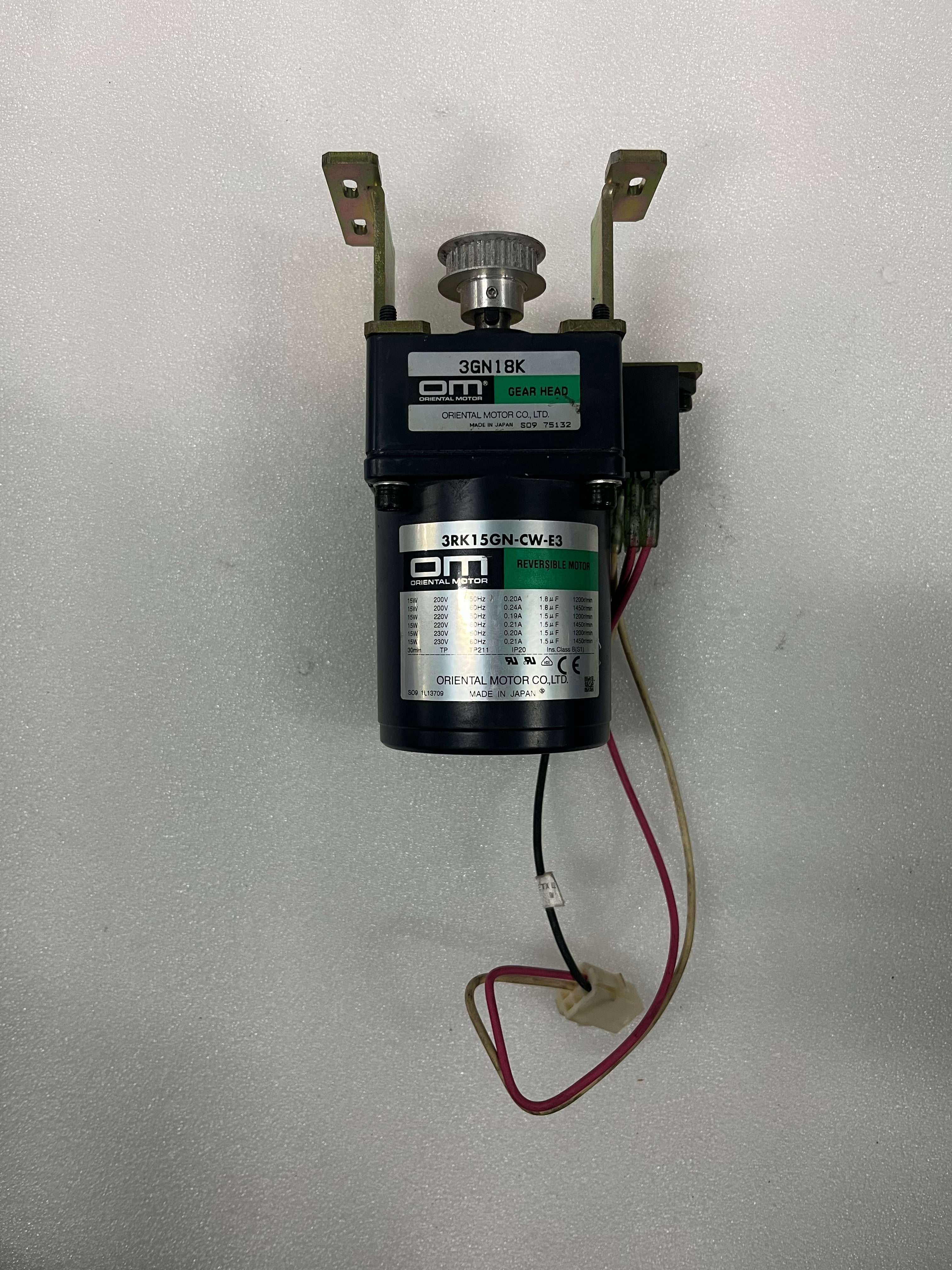 Oriental Motor 3RK15GN-CW-E3 + 3GN18K
