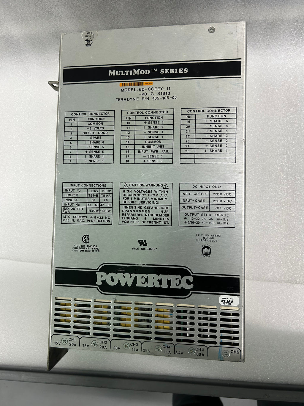Powertec 6D-CCEEY-11