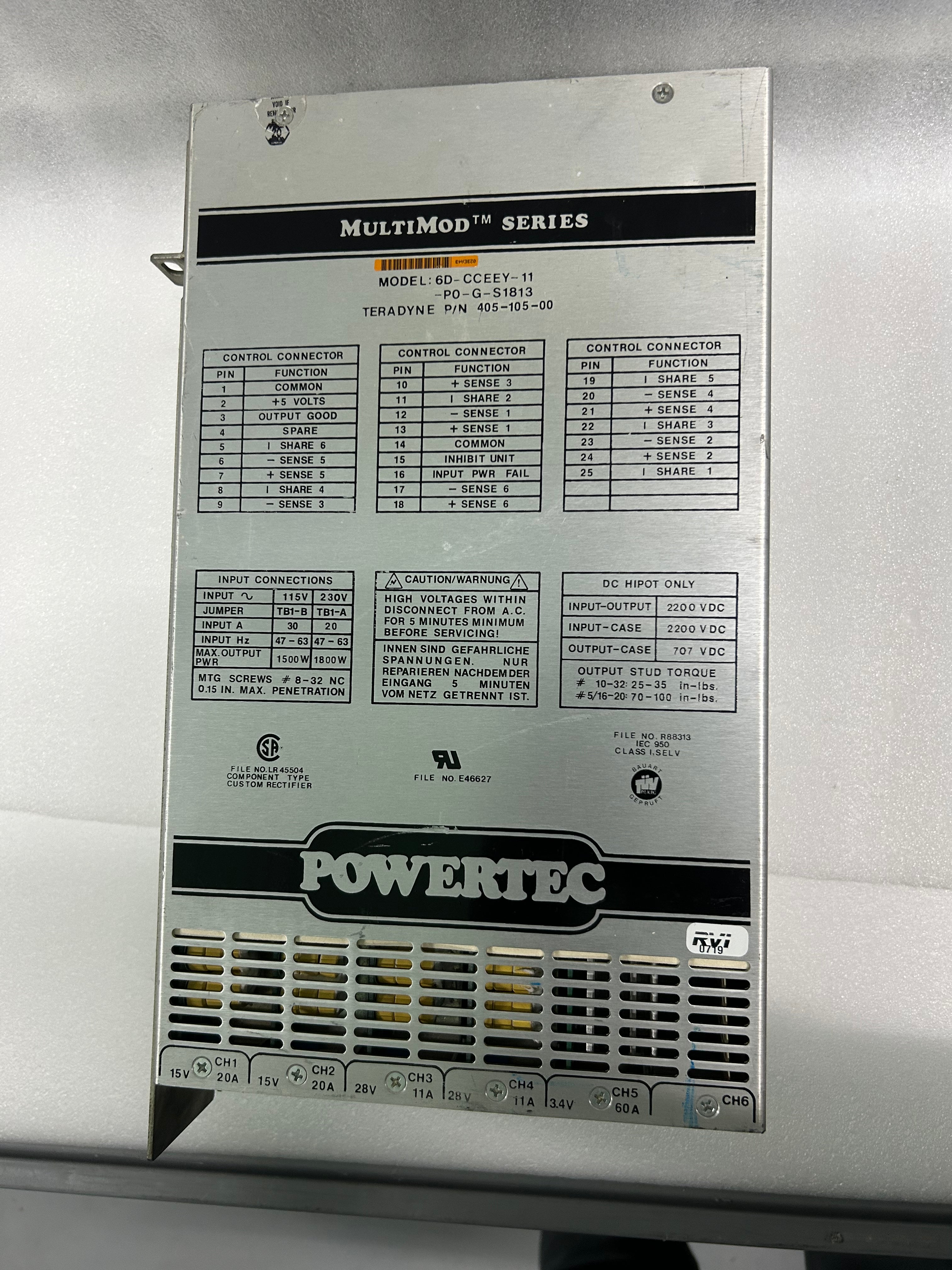 Powertec 6D-CCEEY-11
