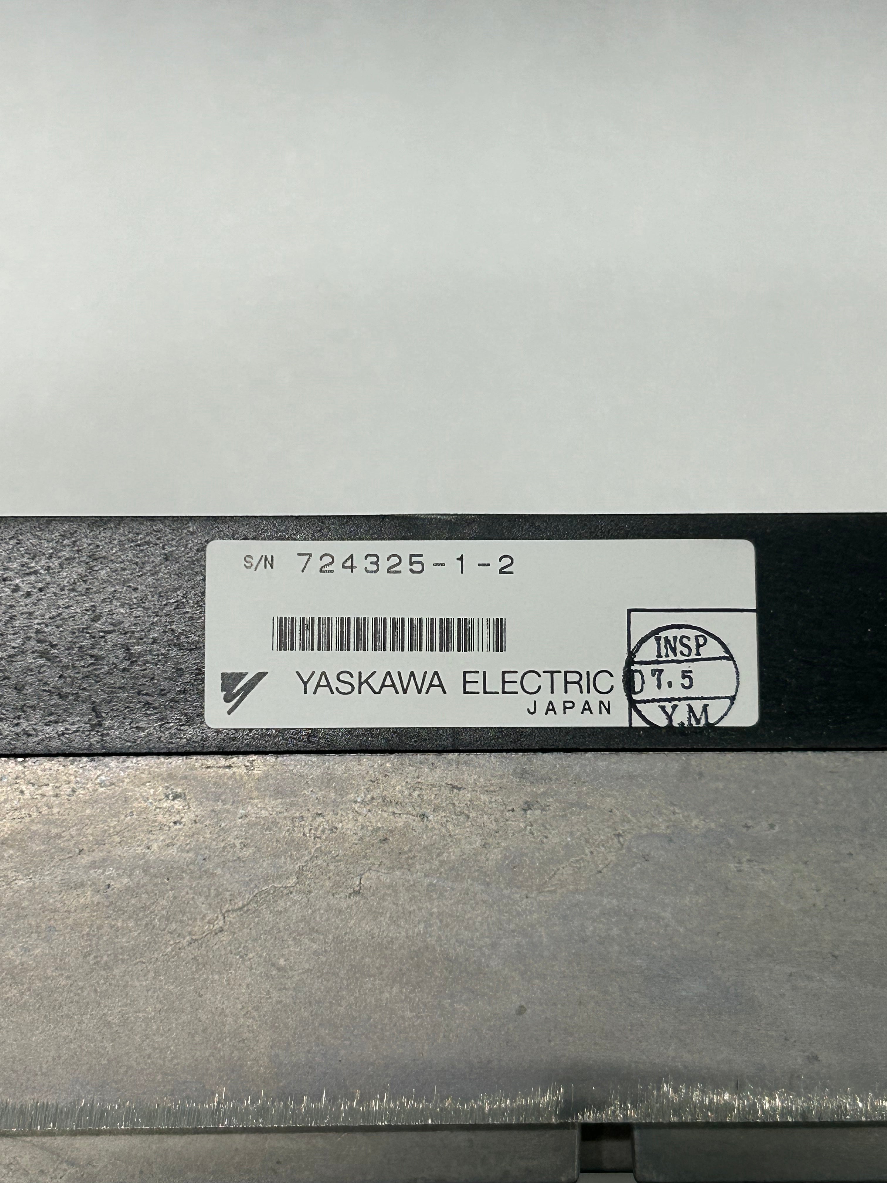 Yaskawa Electric 724325-1-2