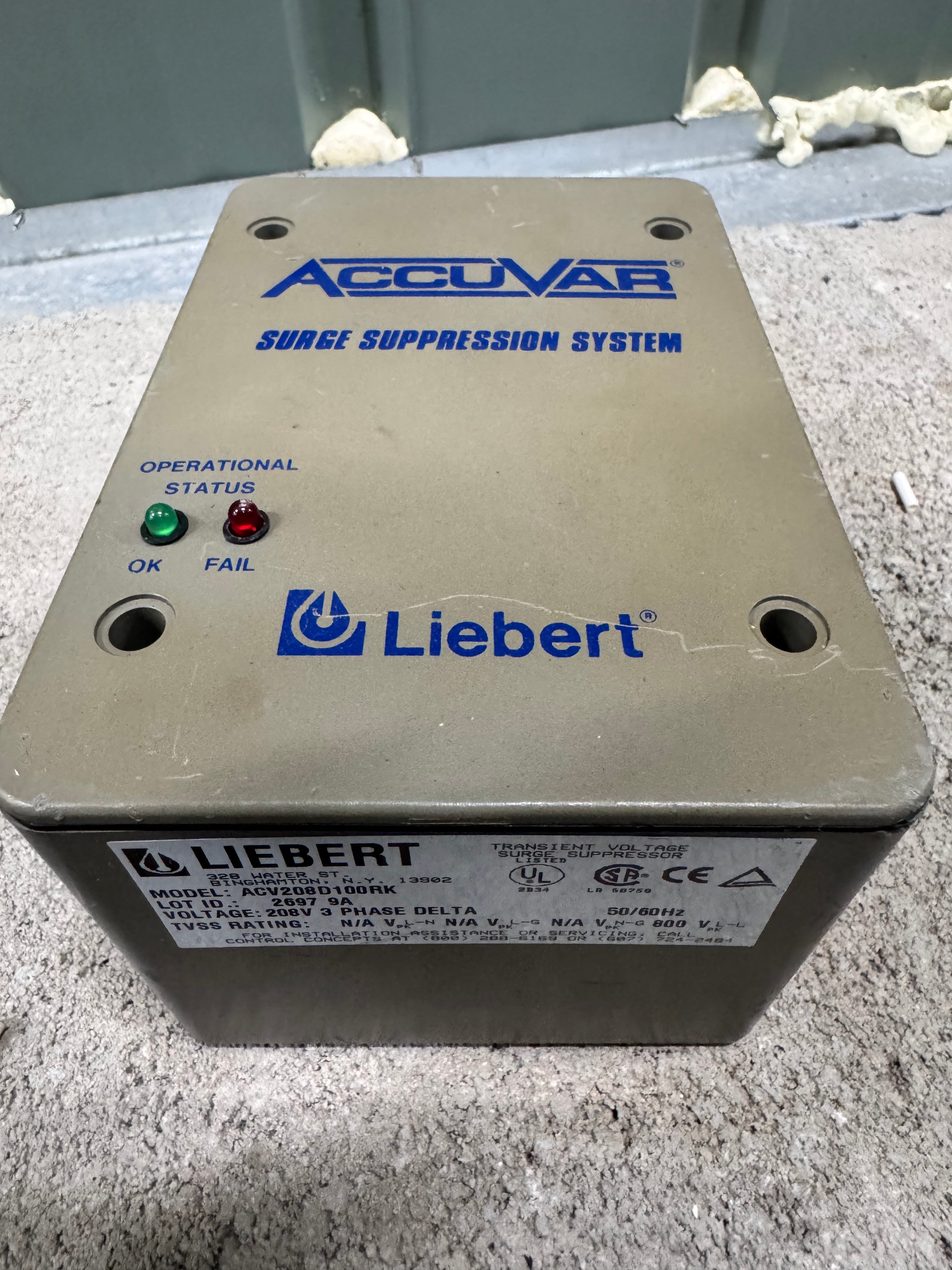 LIEBERT ACV208D100RK