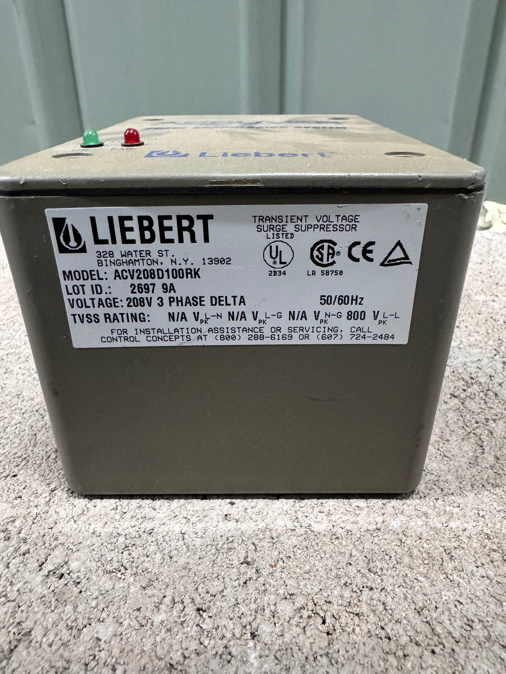 LIEBERT ACV208D100RK