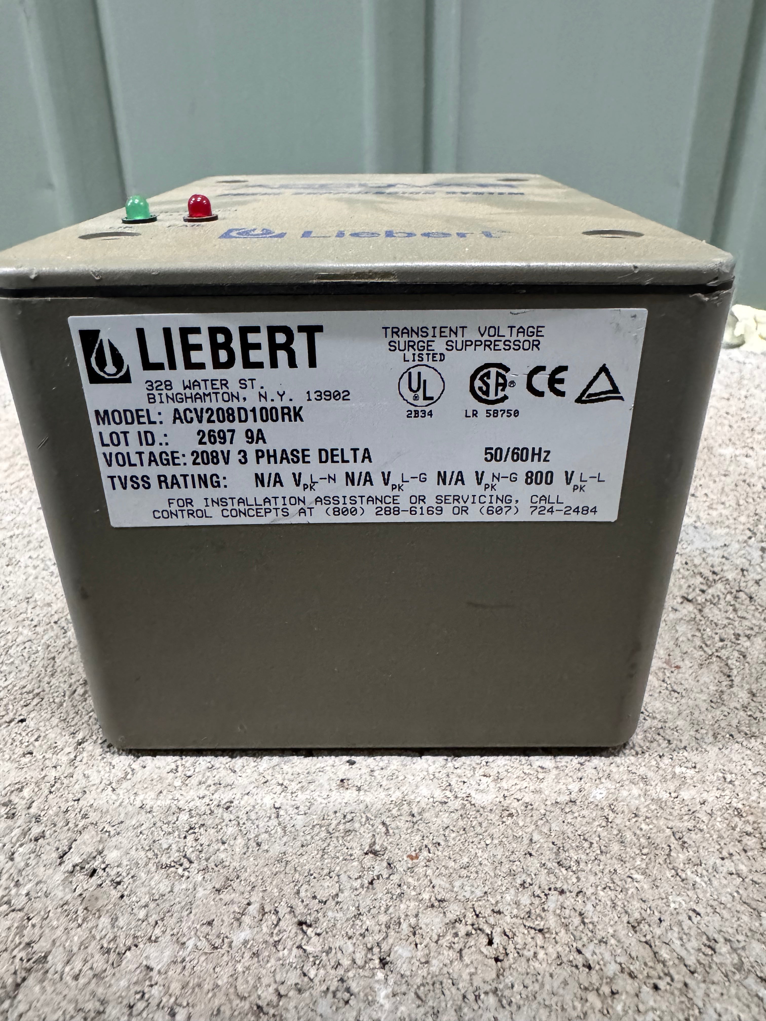 LIEBERT ACV208D100RK