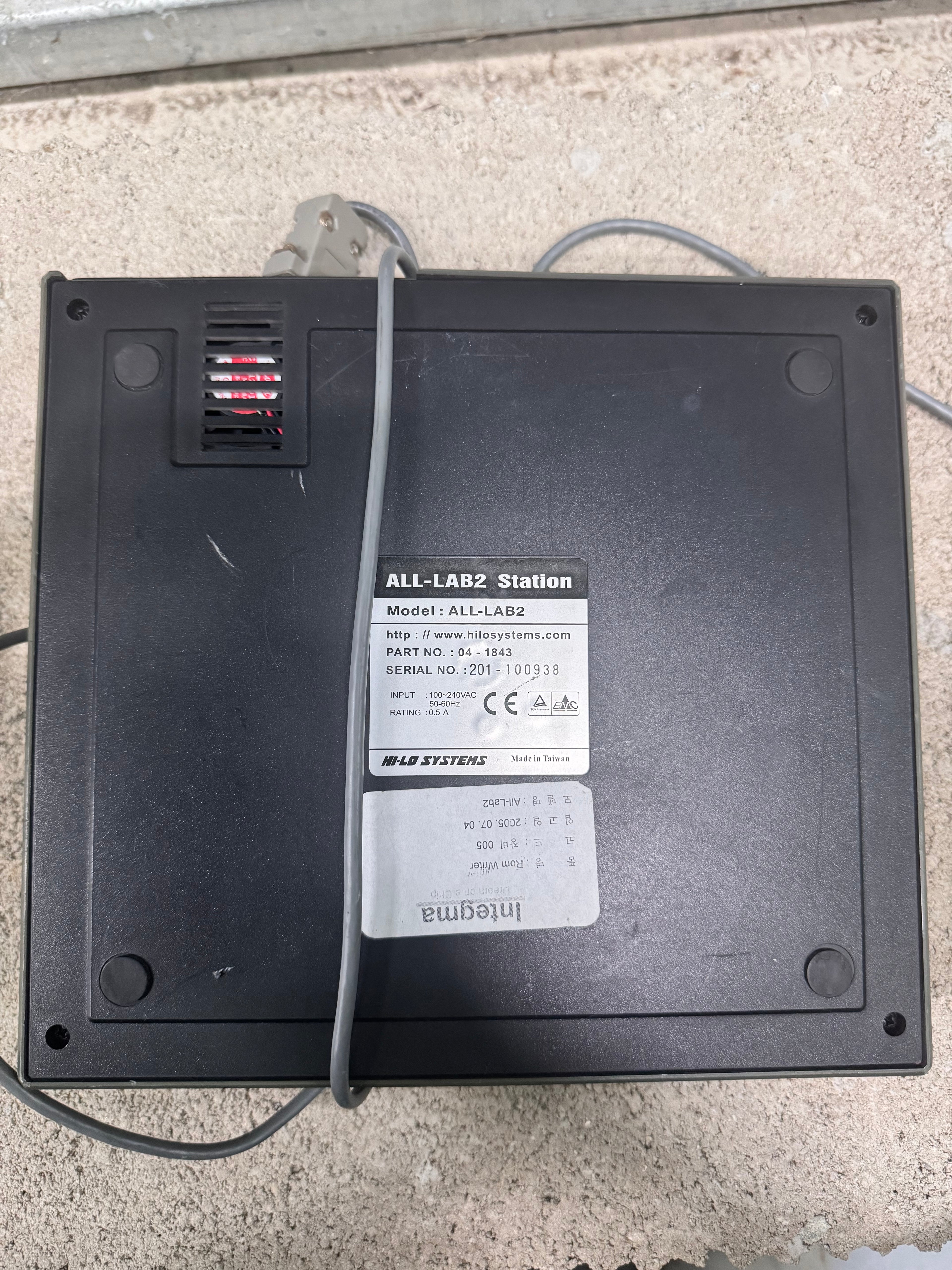 HI-LO SYSTEM ALL-LAB2