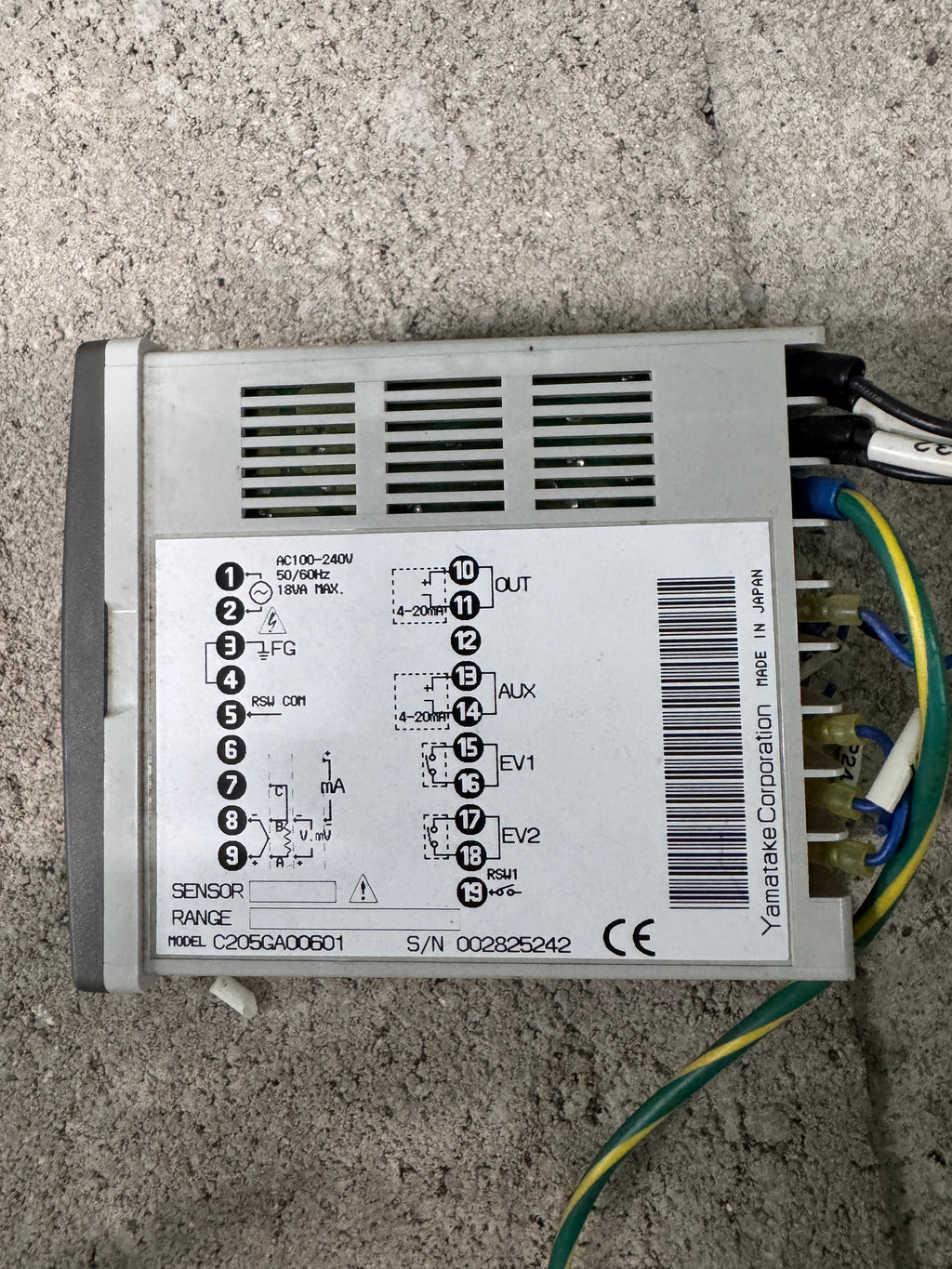 Yamatake C205GA00601