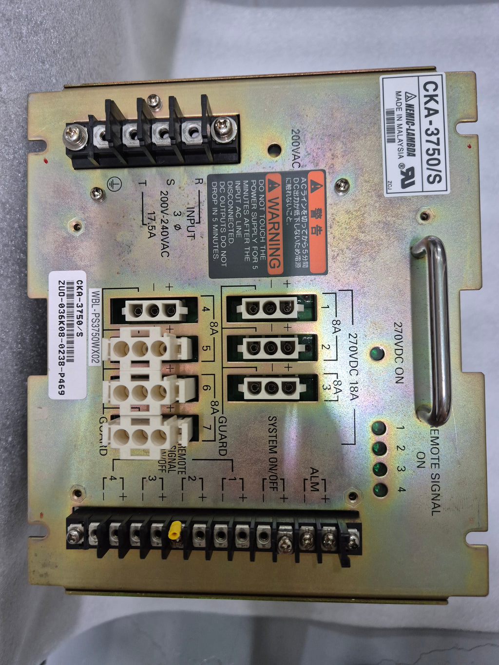NEMIC-LAMBDA CKA-3750/S
