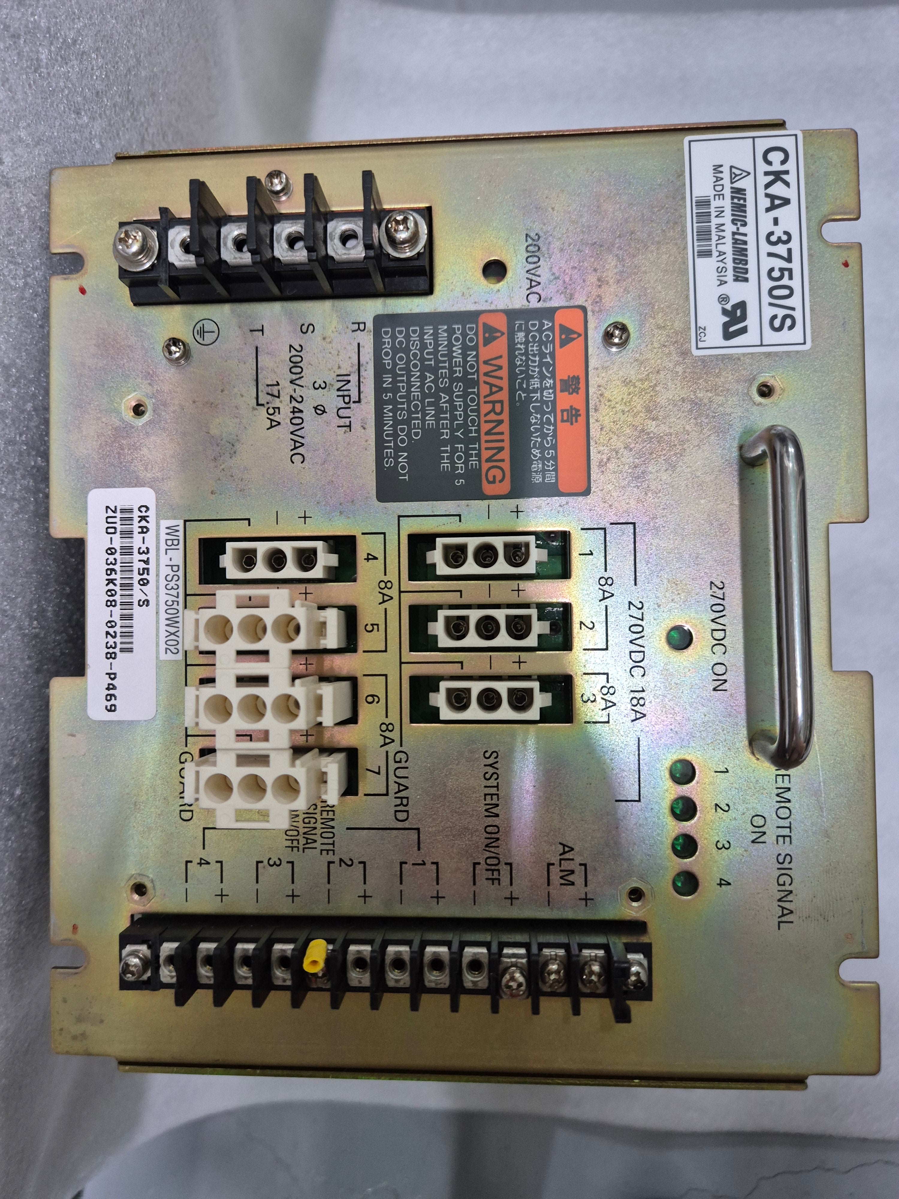 NEMIC-LAMBDA CKA-3750/S