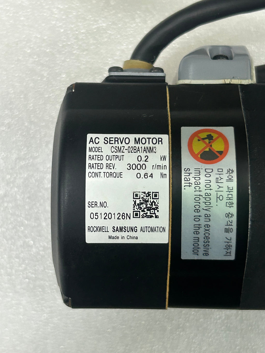 Rockwell Samsung Automation CSMZ-02BA1ANM3 + SFC-030DA2
