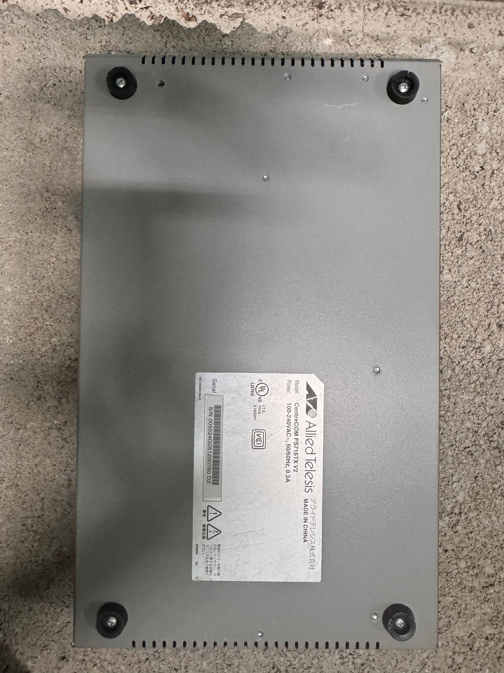 Allied Telesis CentreCOM FS716TX V2