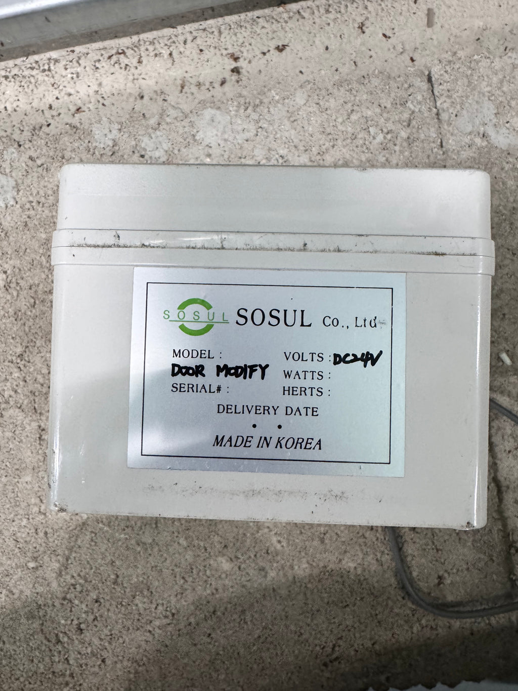 SOSUL DOOR MODIFY