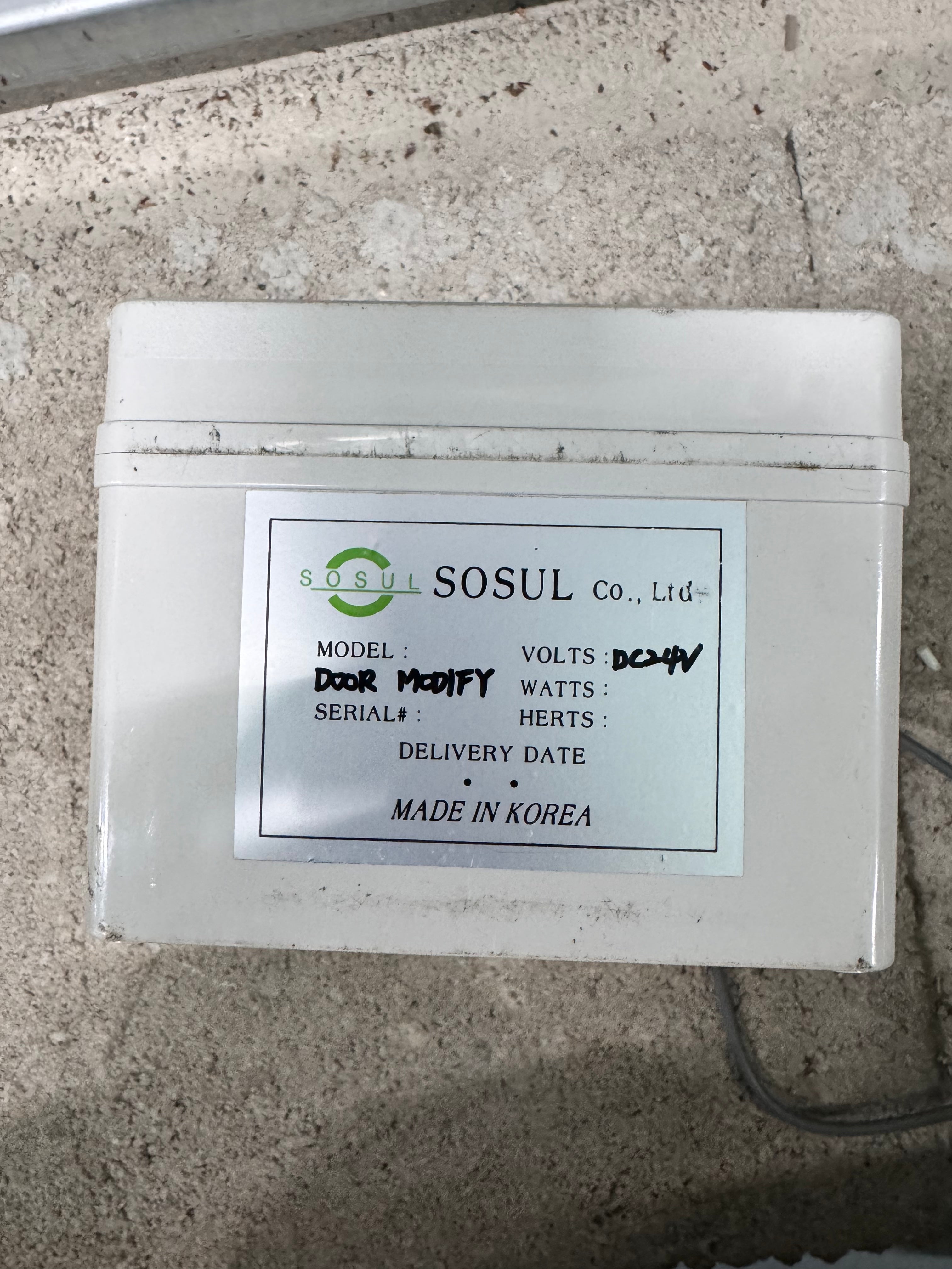 SOSUL DOOR MODIFY