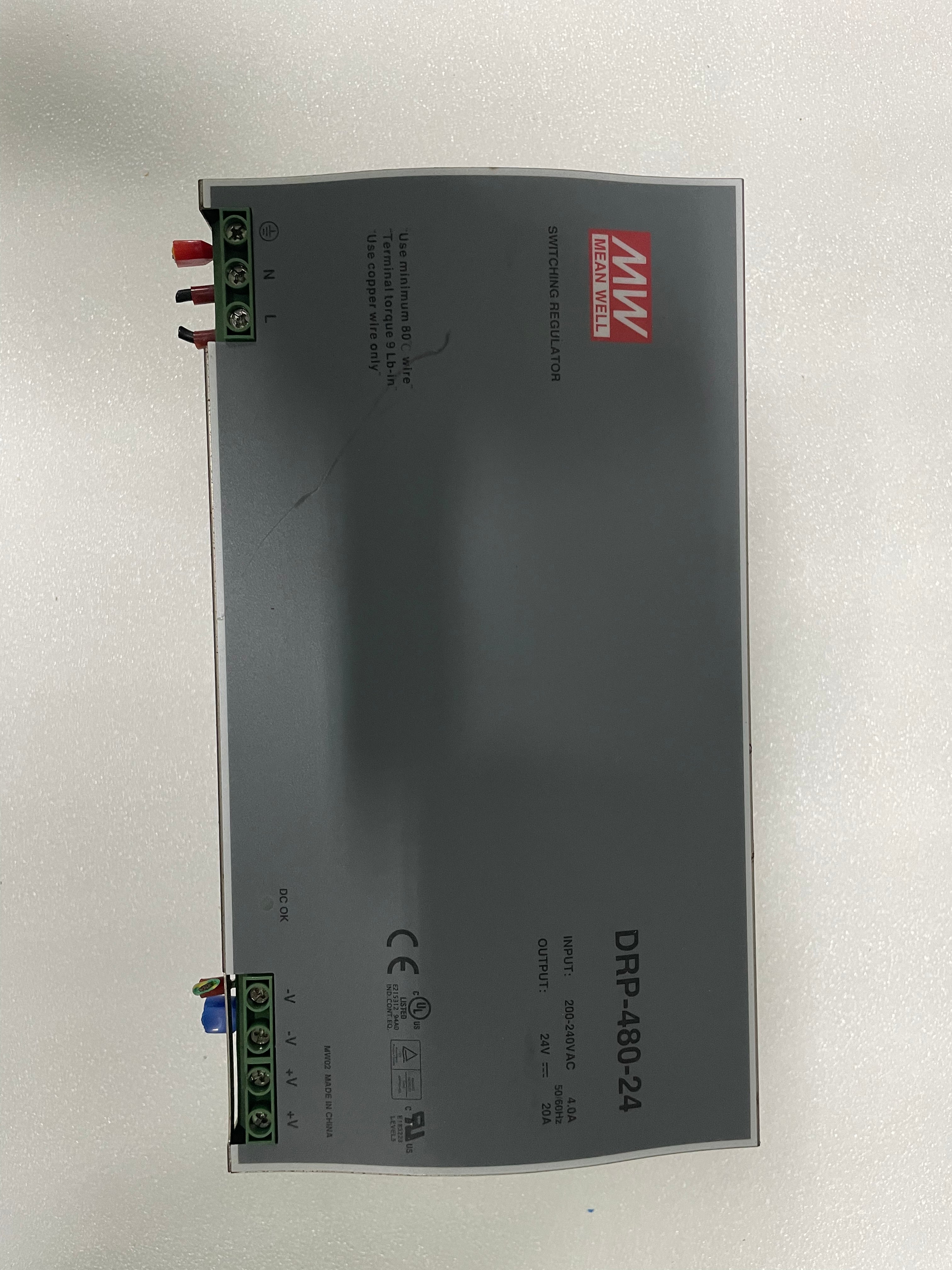 MEAN WELL DRP-480-24