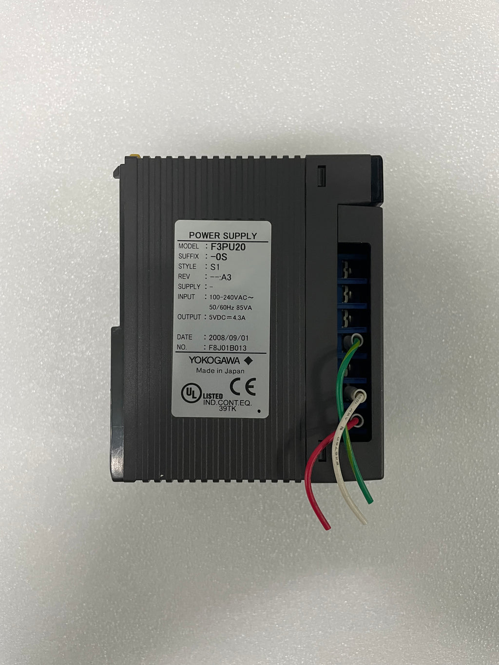 YOKOGAWA F3PU20