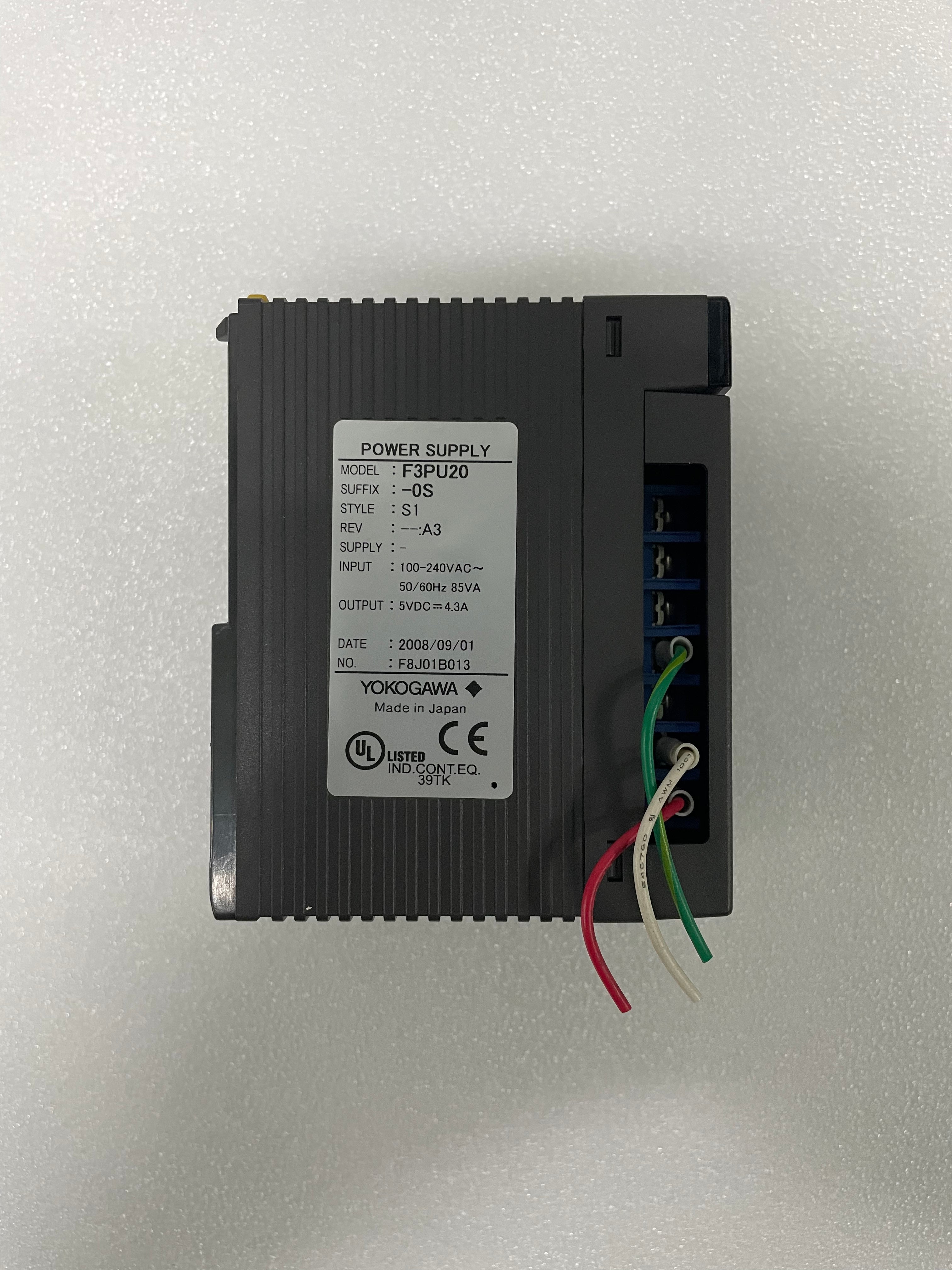 YOKOGAWA F3PU20