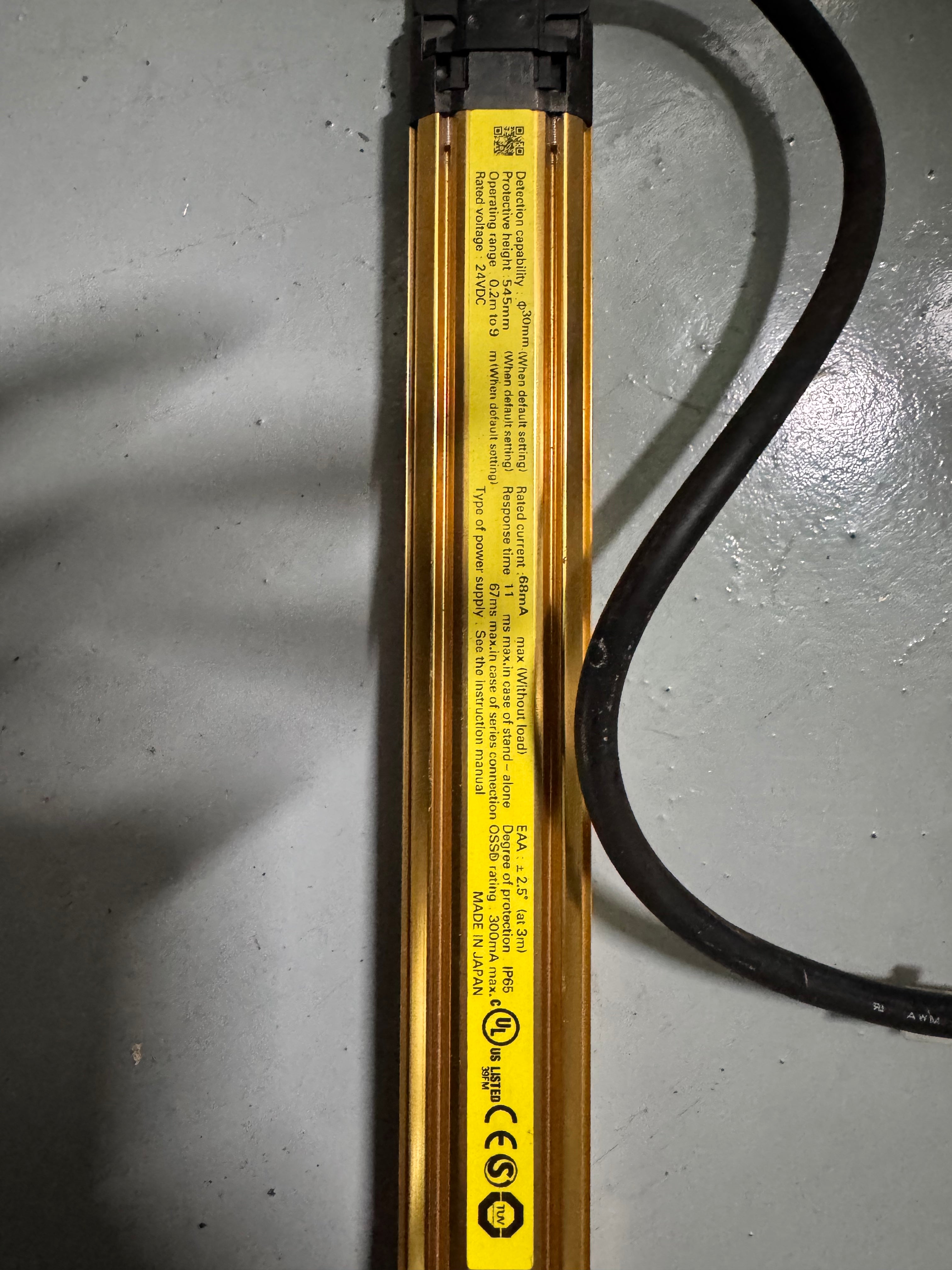 Omron F3SJ-A0545P30-D-S
