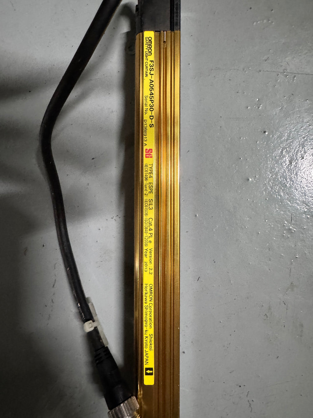Omron F3SJ-A0545P30-D-S