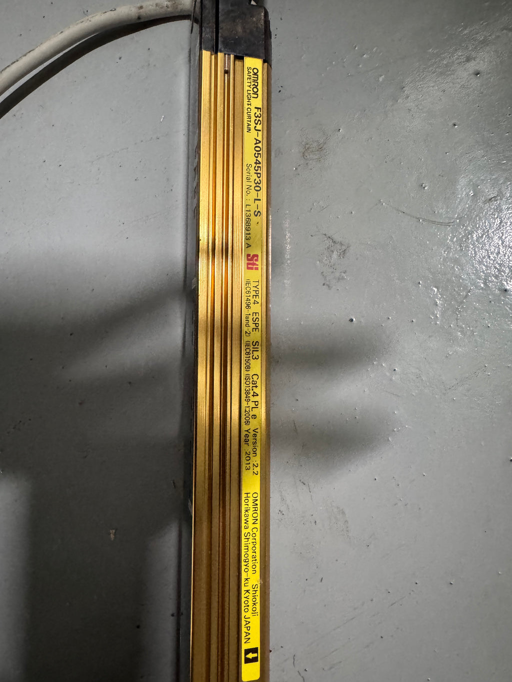 Omron F3SJ-A0545P30-L-S