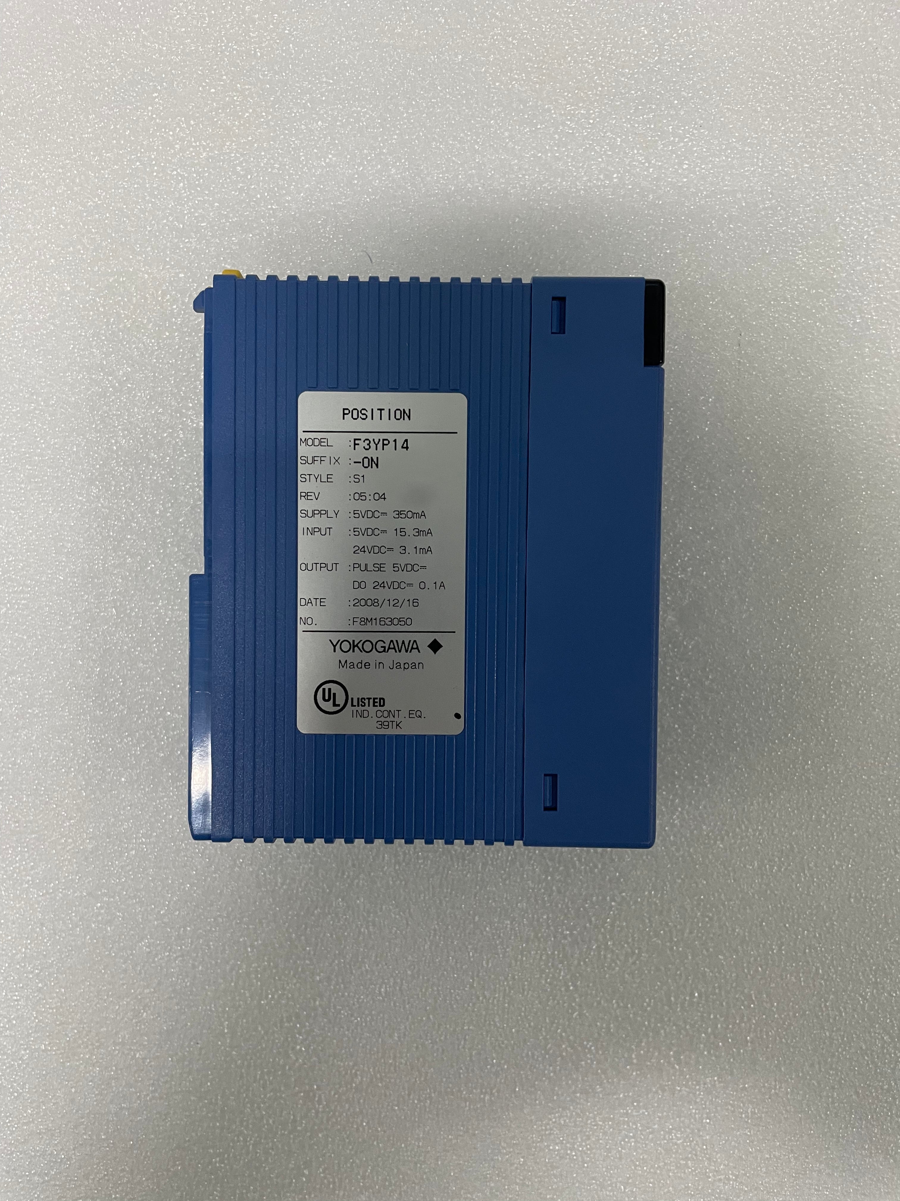 Yokogawa F3YP14
