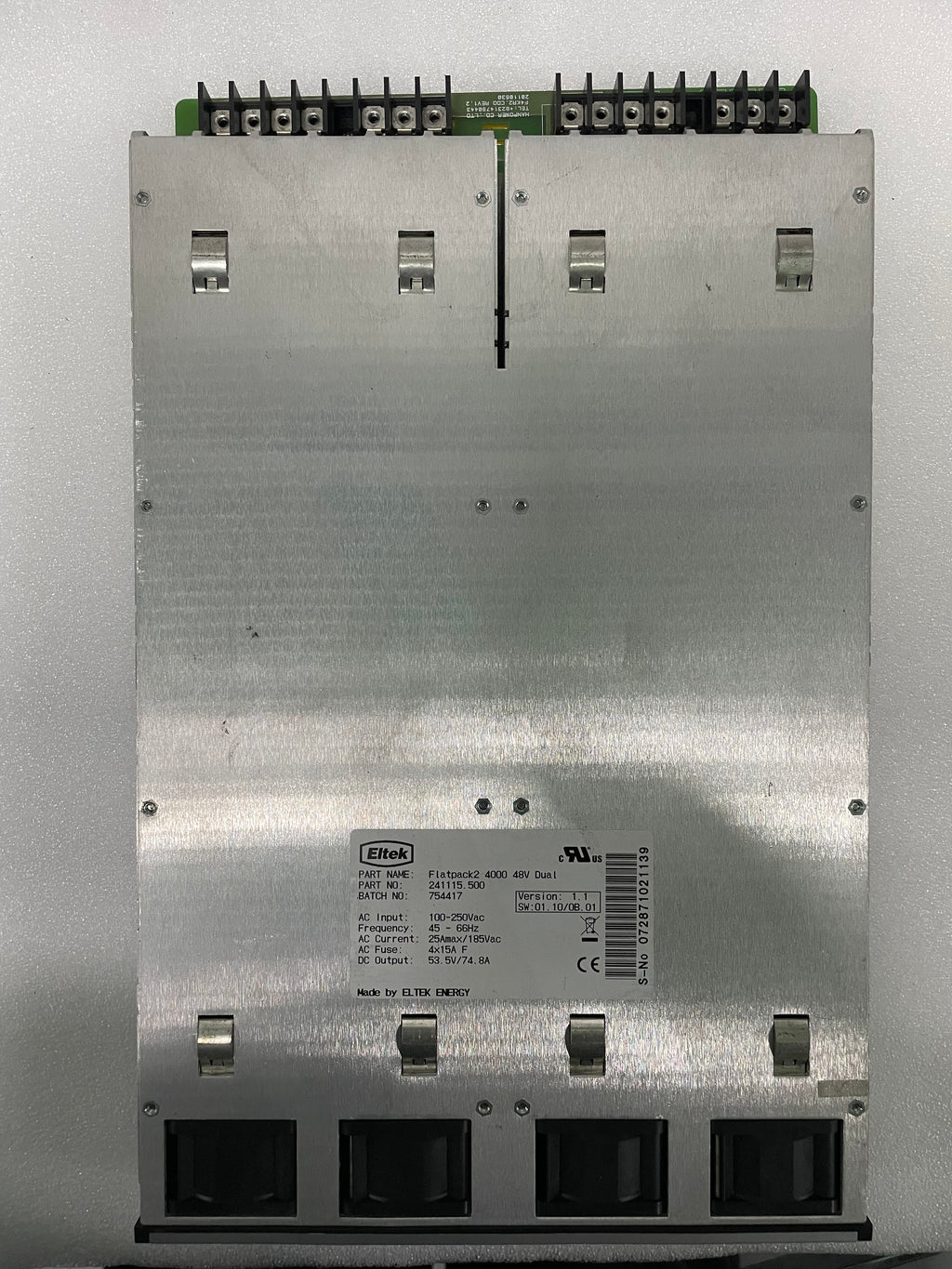 ELTEK Flatpack2 4000 48V Dual