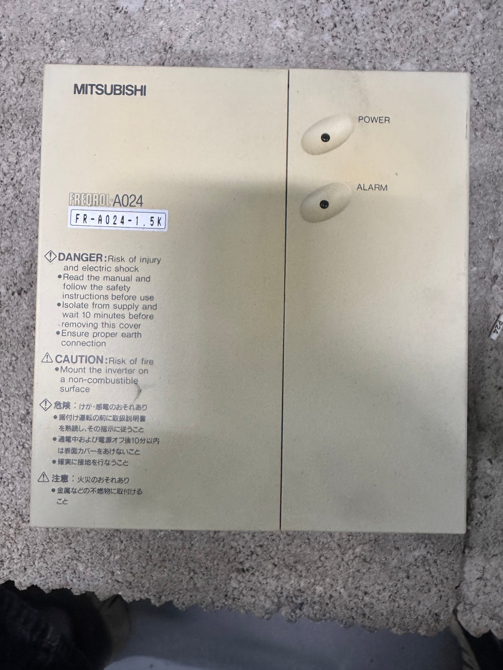MITSUBISHI FR-A024-1.5K