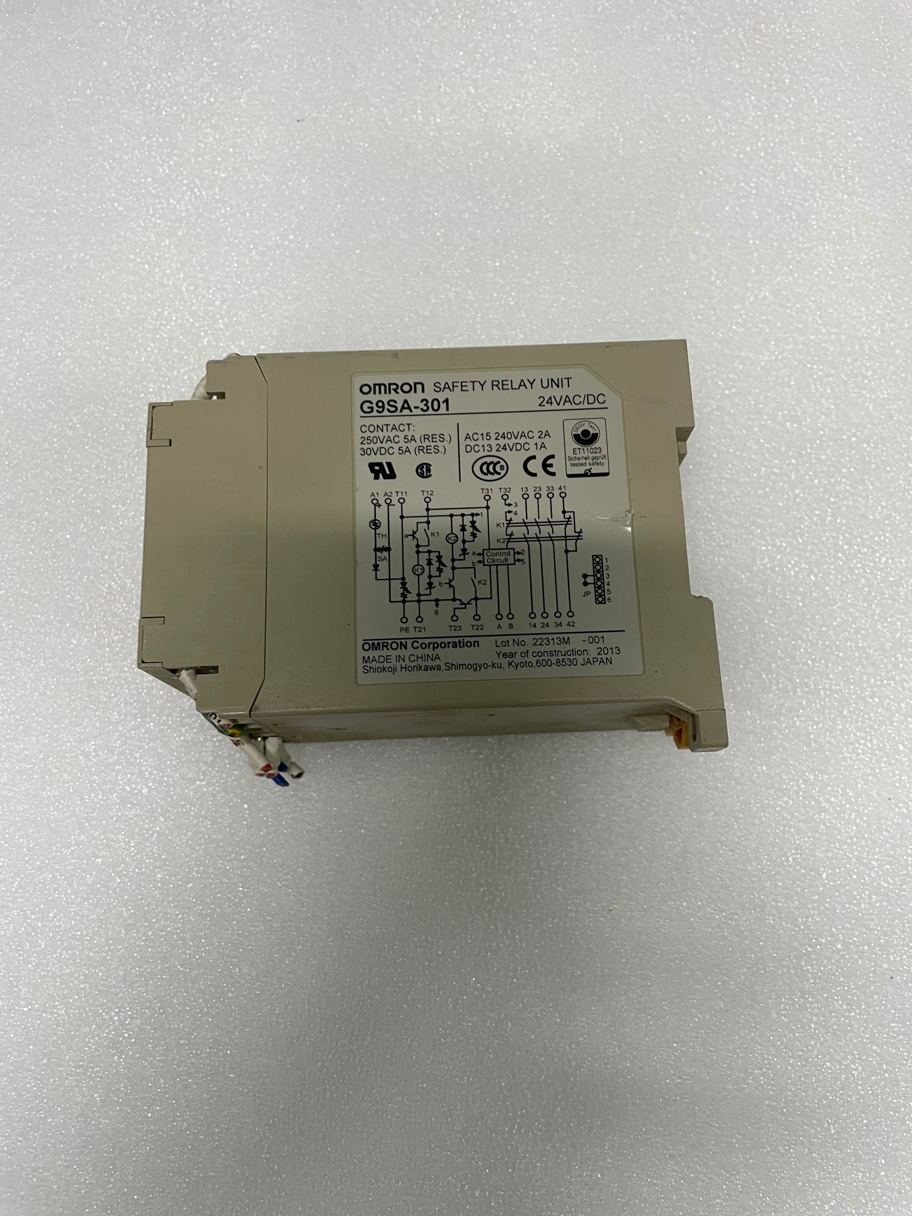 OMRON G9SA-301