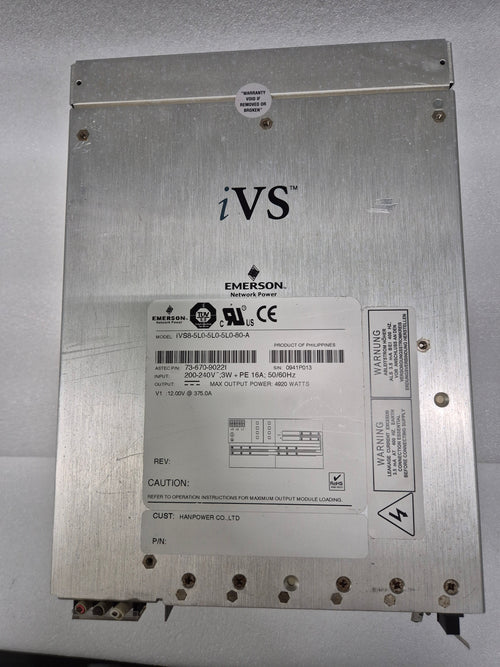 EMERSON IVS8-5L0-5L0-5L0-80-A