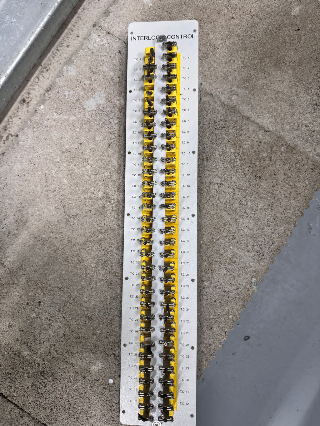 Interlock Control Terminal Block Panel