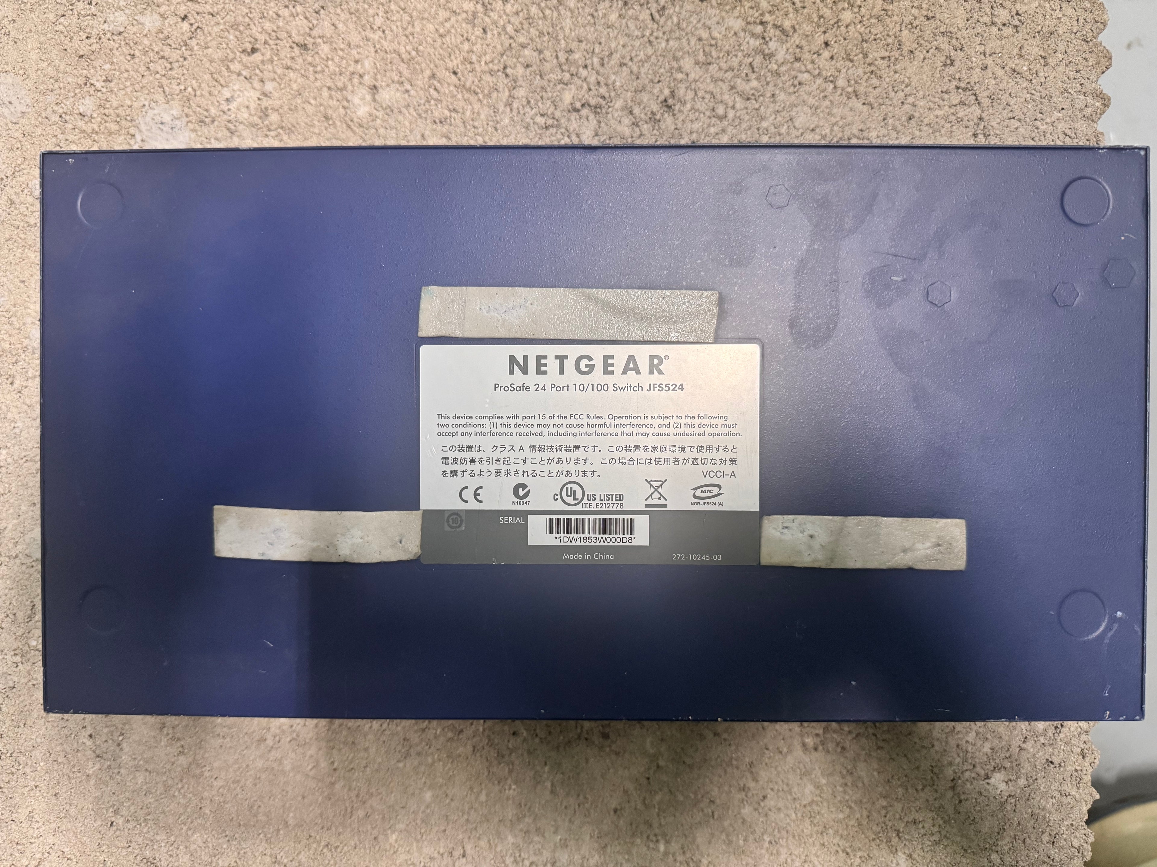 NETGEAR JFS524
