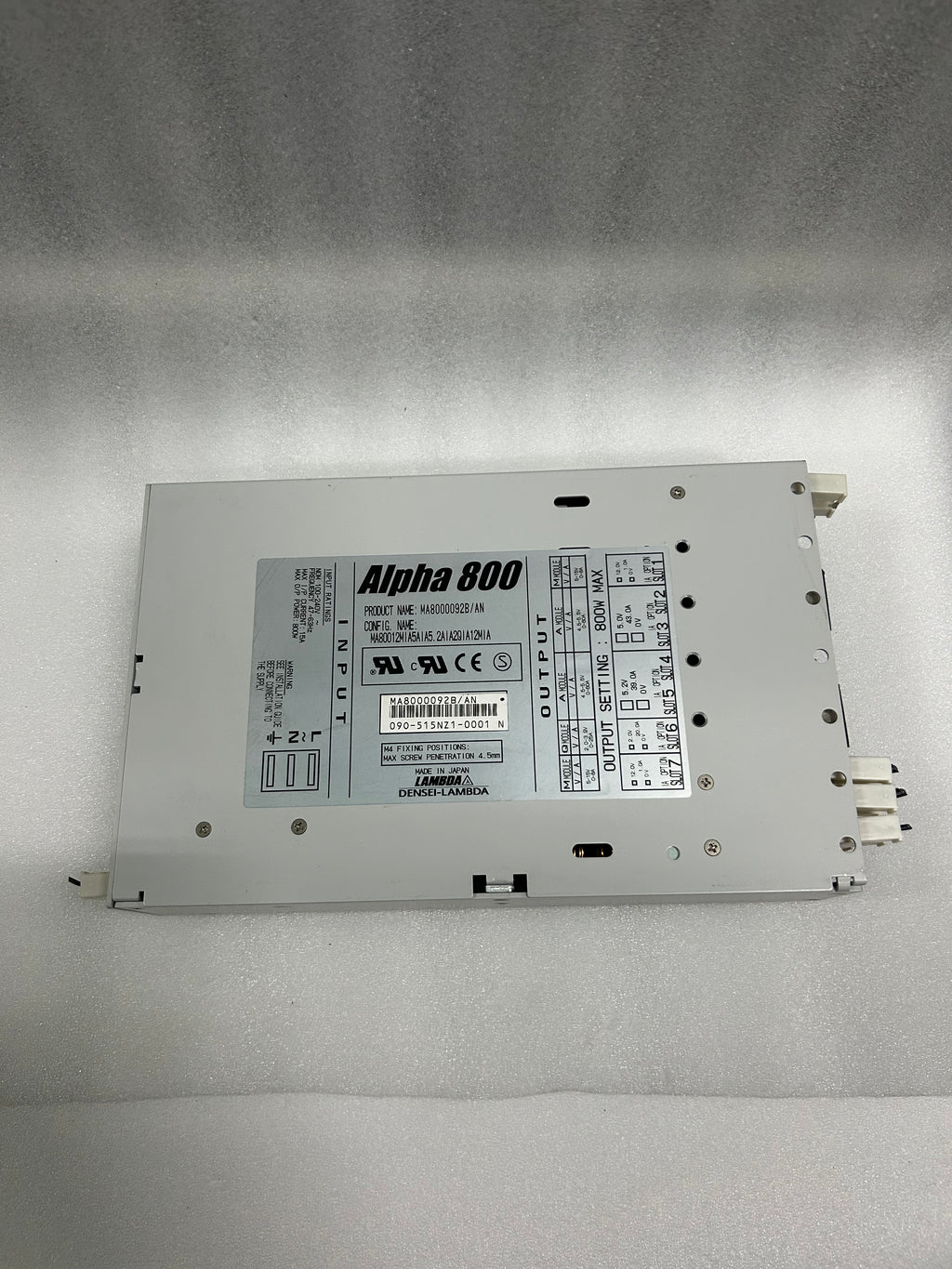 DENSEI-LAMBDA MA8000092B/AN