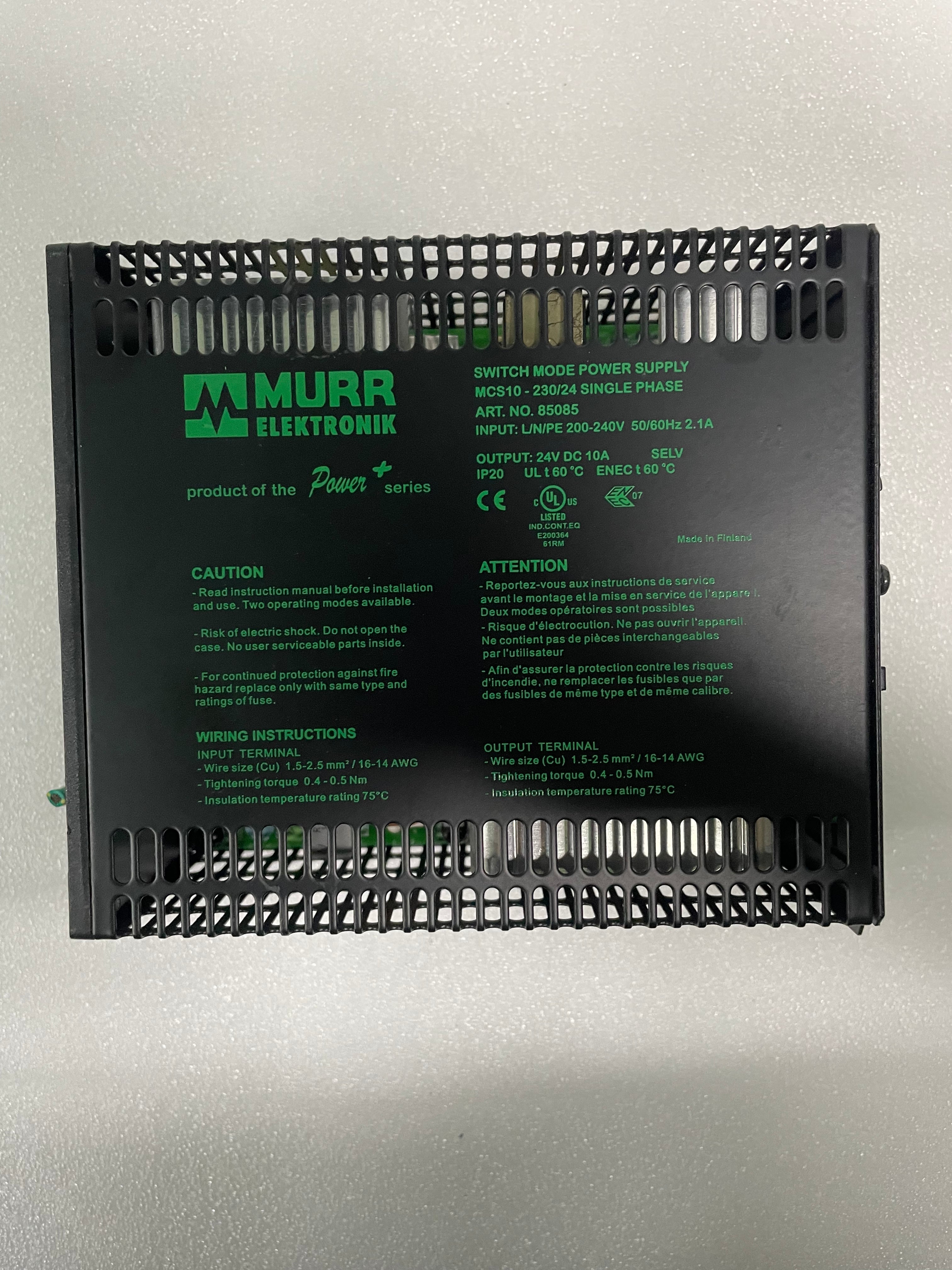 MURR ELEKTRONIK MCS10-230/24