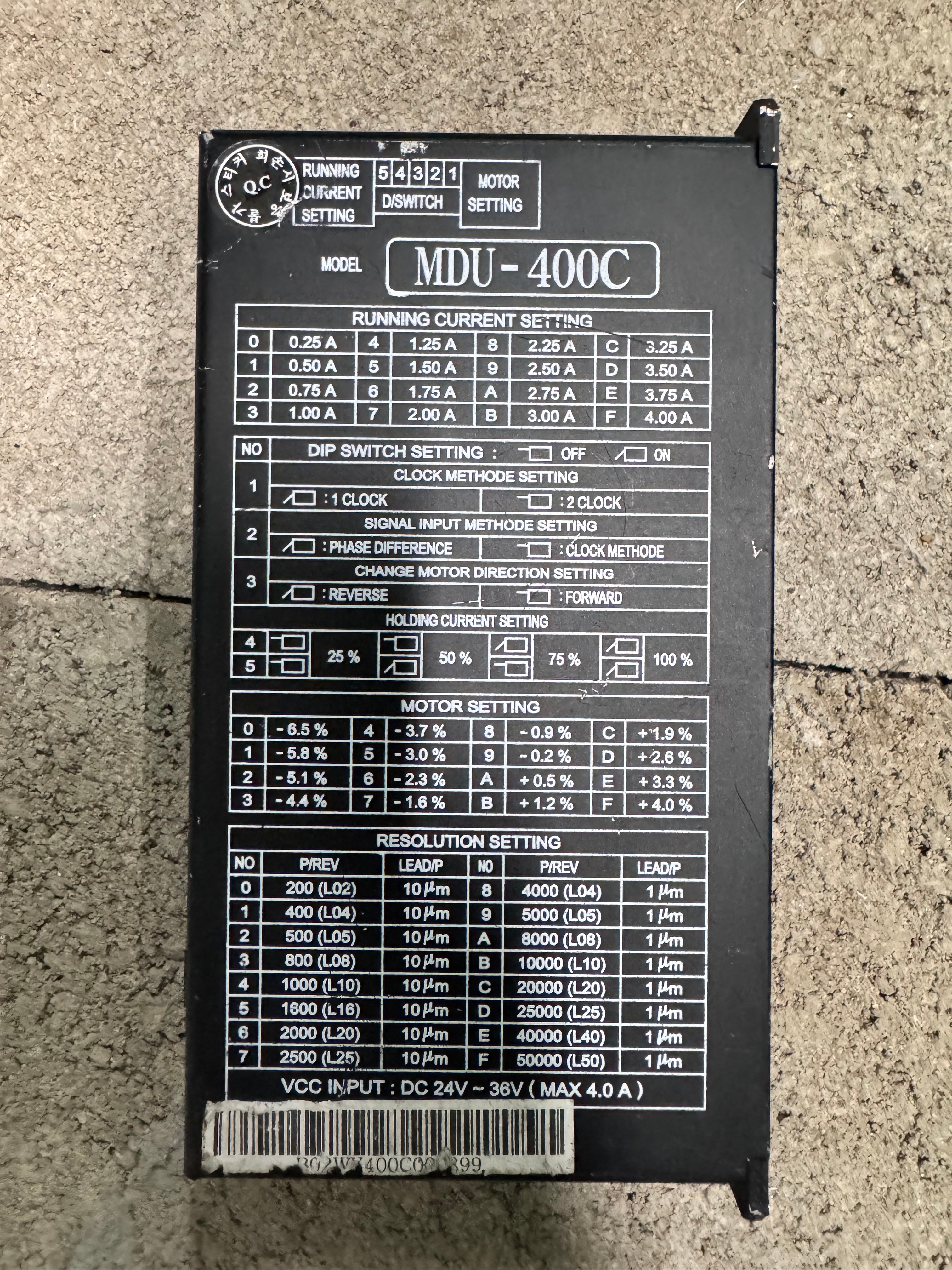 MITECHNO MDU-400C