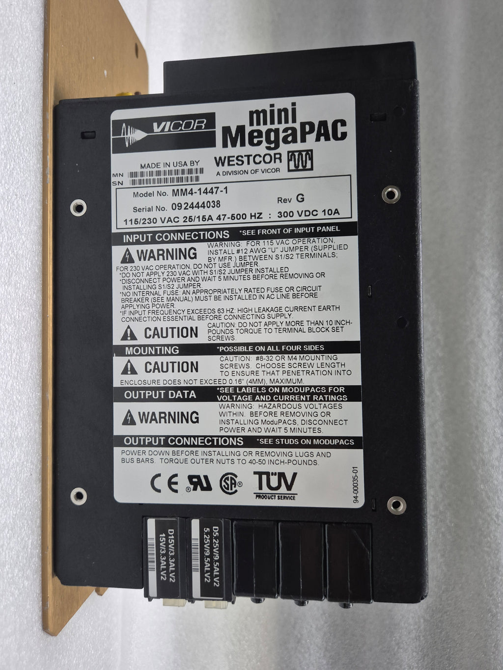 VICOR MM4-1447-1