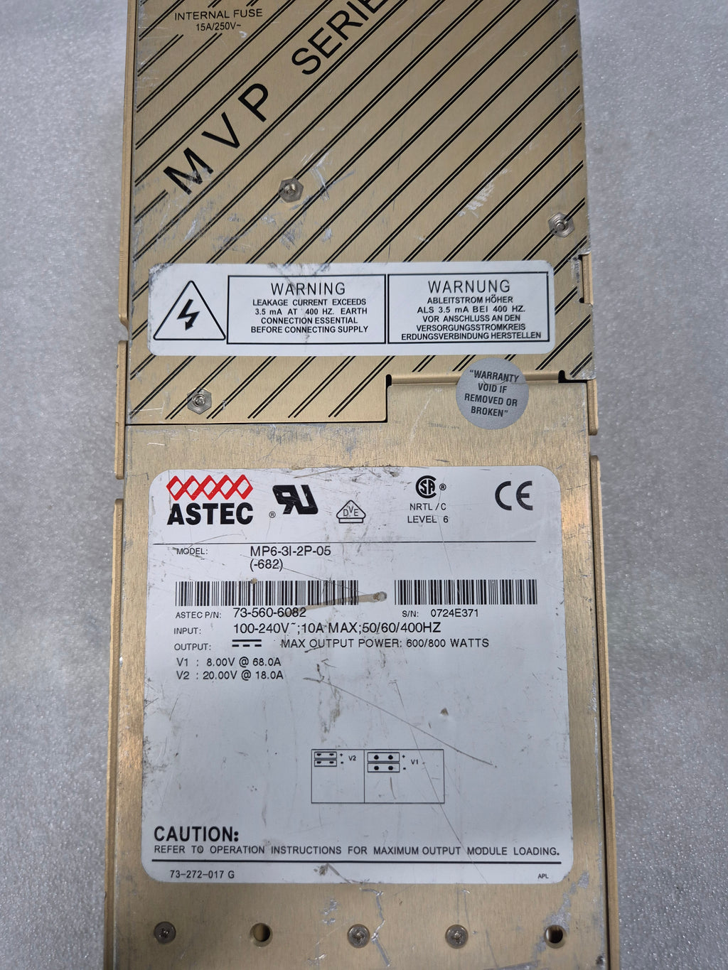 ASTEC MP6-3I-2P-05 (-682)