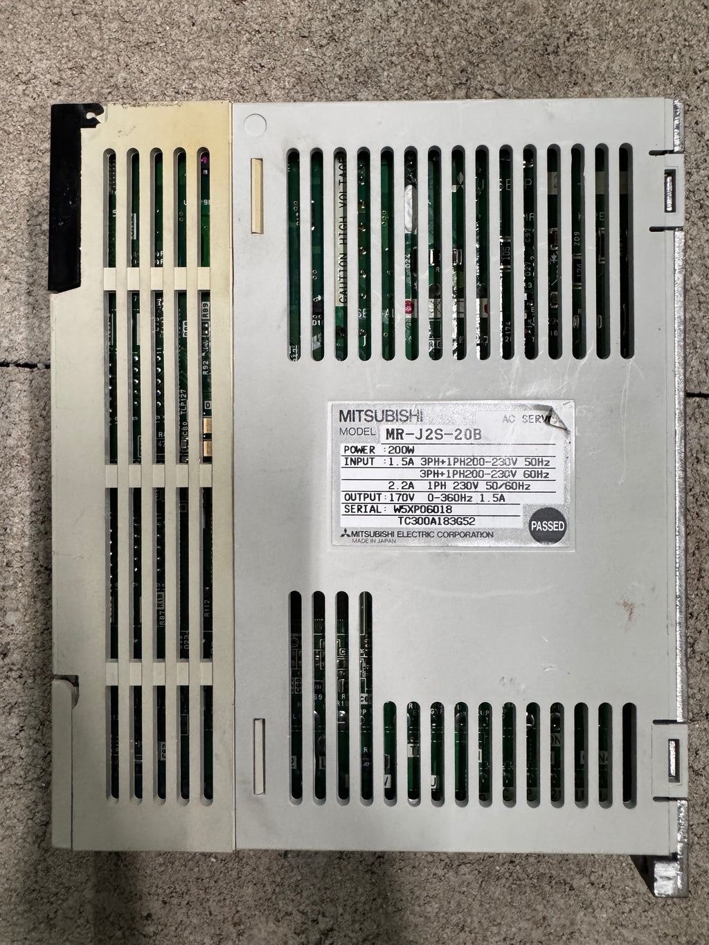 MITSUBISHI MR-J2S-20B