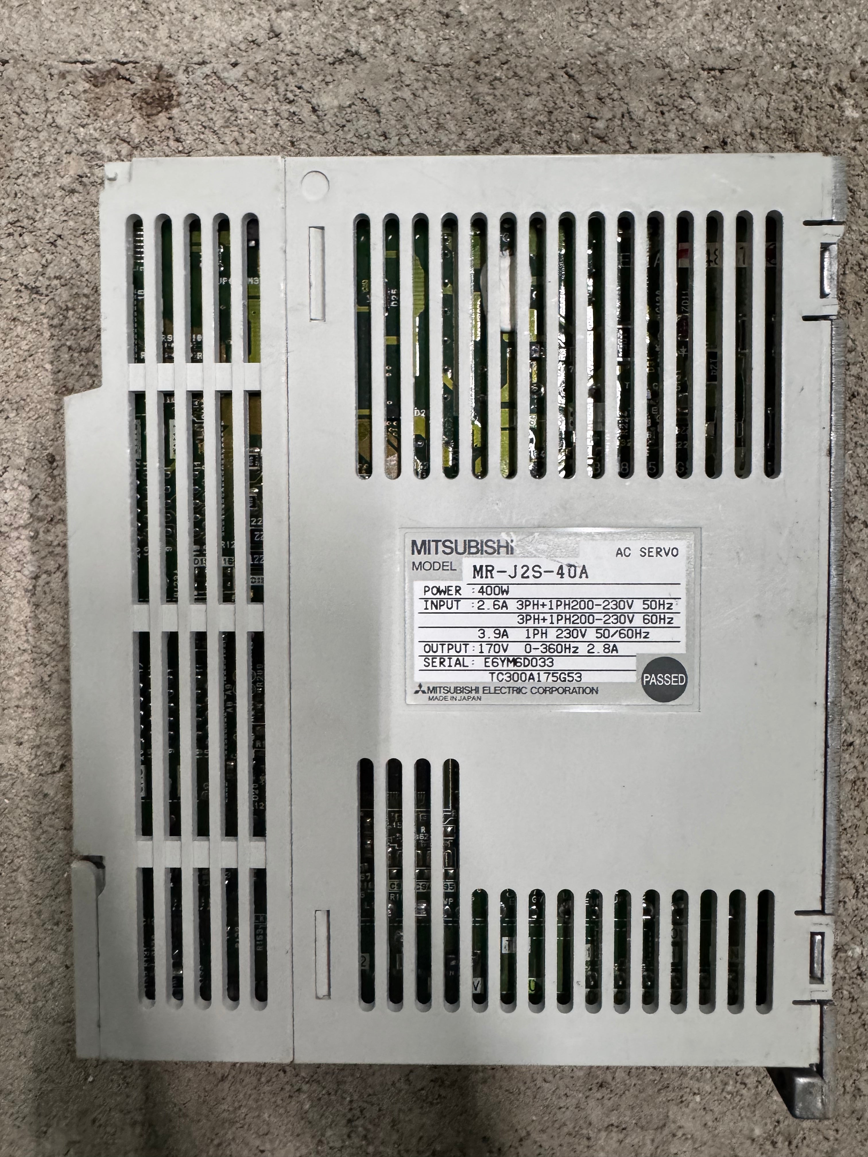 MITSUBISHI MR-J2S-40A
