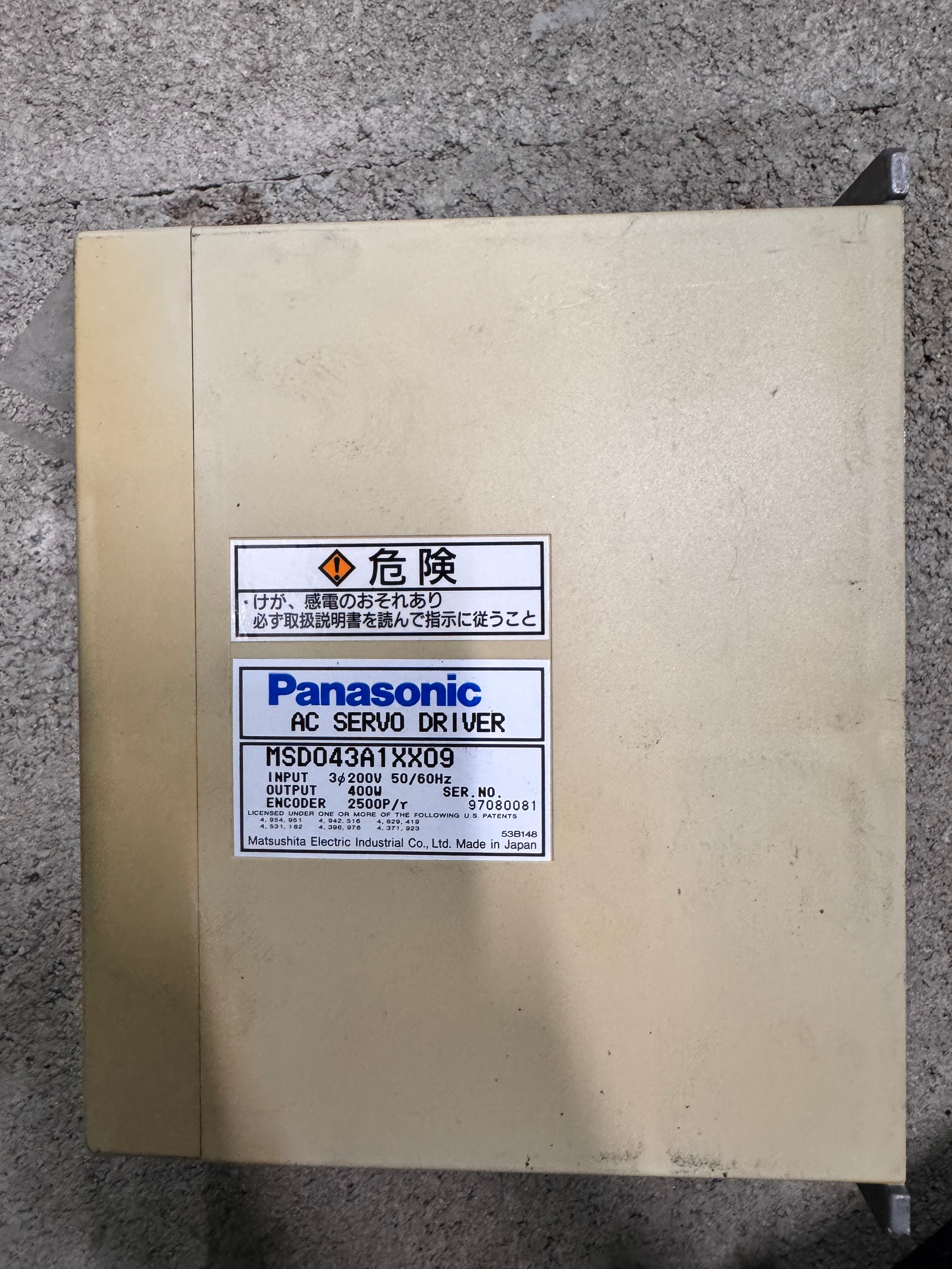 Panasonic MSD043A1XX09