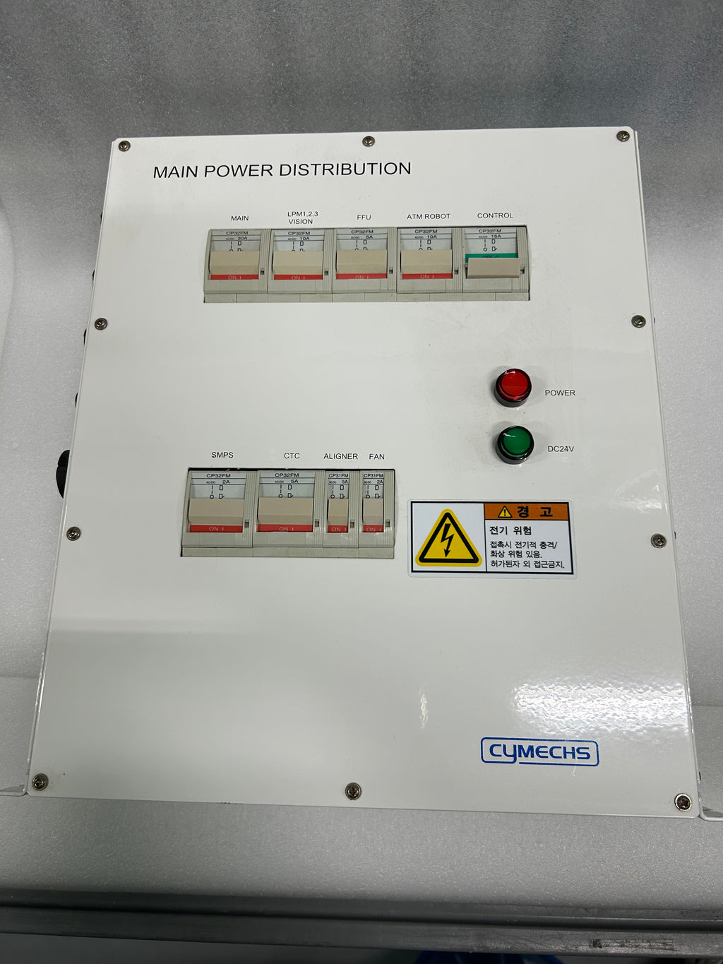 Cymechs Main Power Distribution