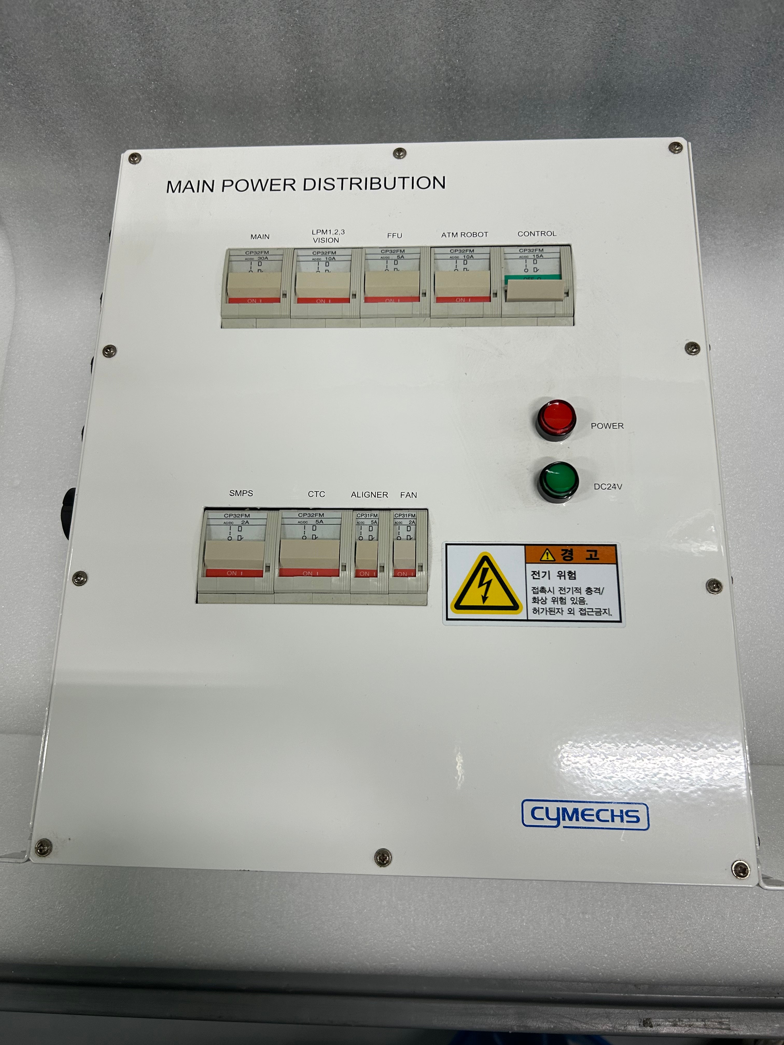 Cymechs Main Power Distribution