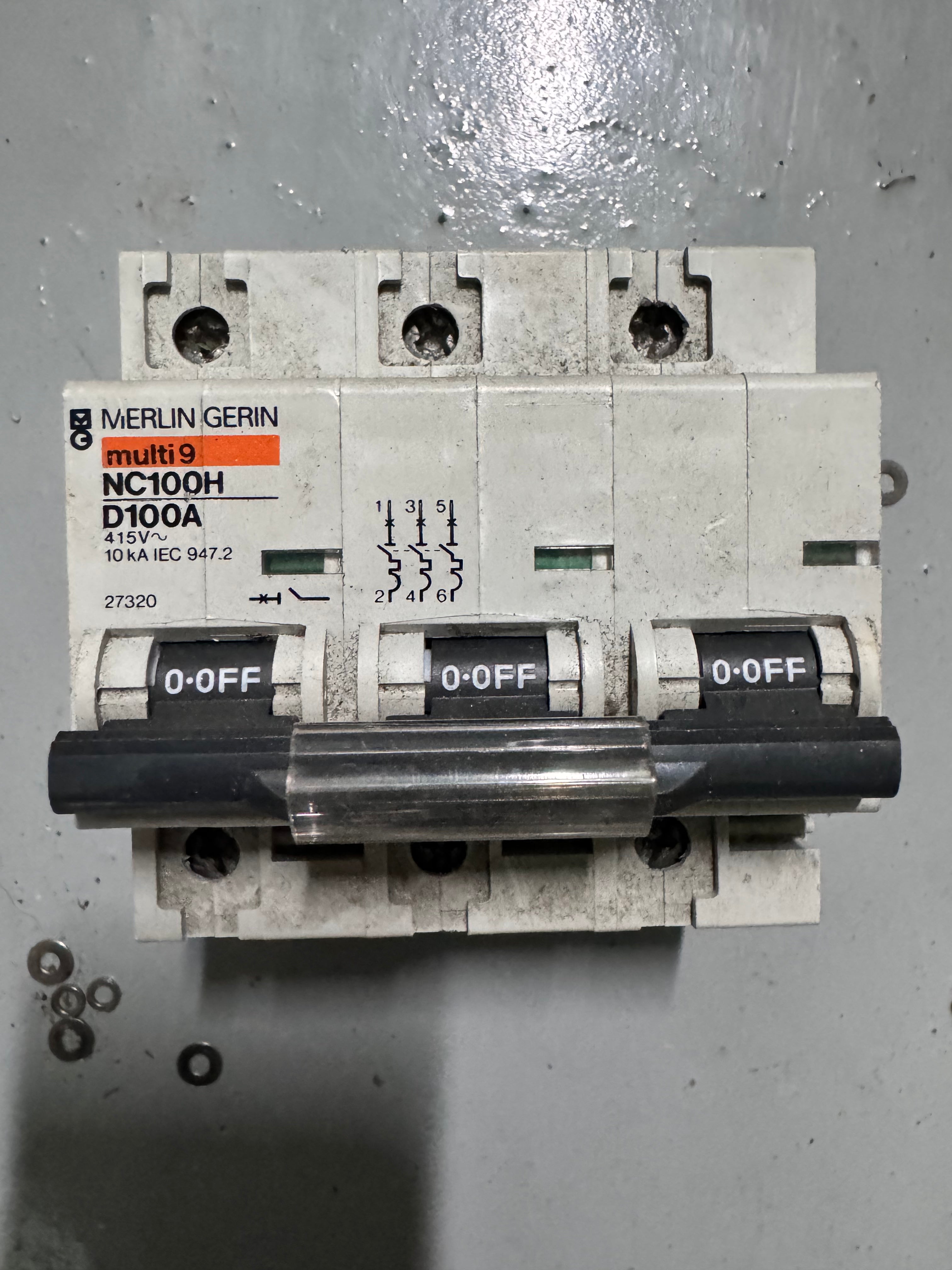 Merlin Gerin Multi9 NC100H D100A