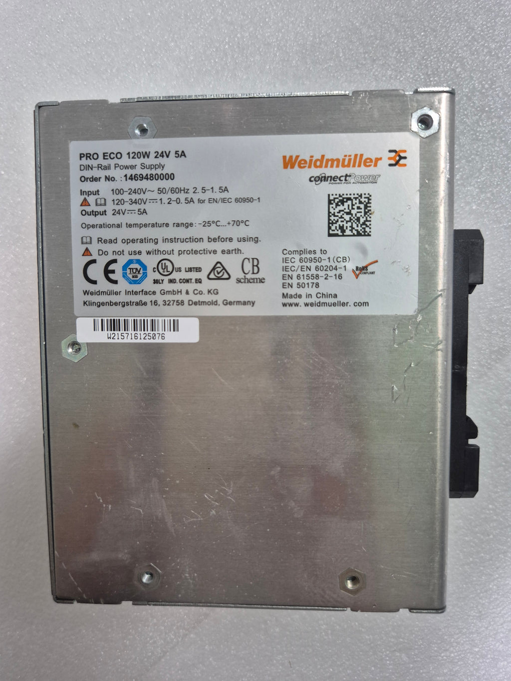 Weidm?ller PRO ECO 120W 24V 5A