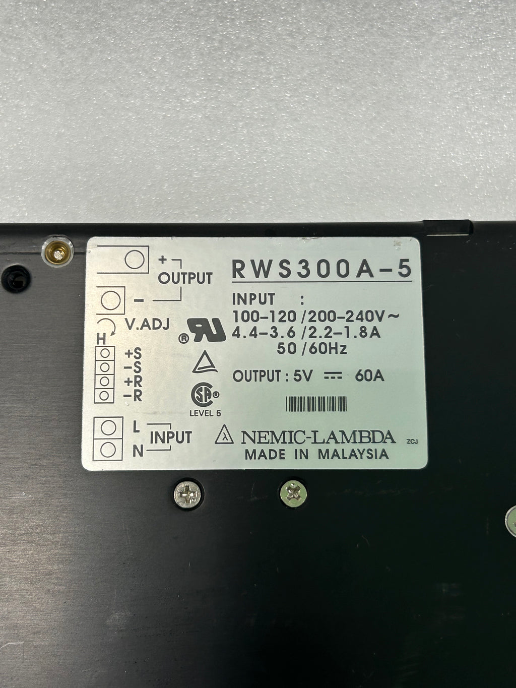 NEMIC-LAMBDA RWS300A-5