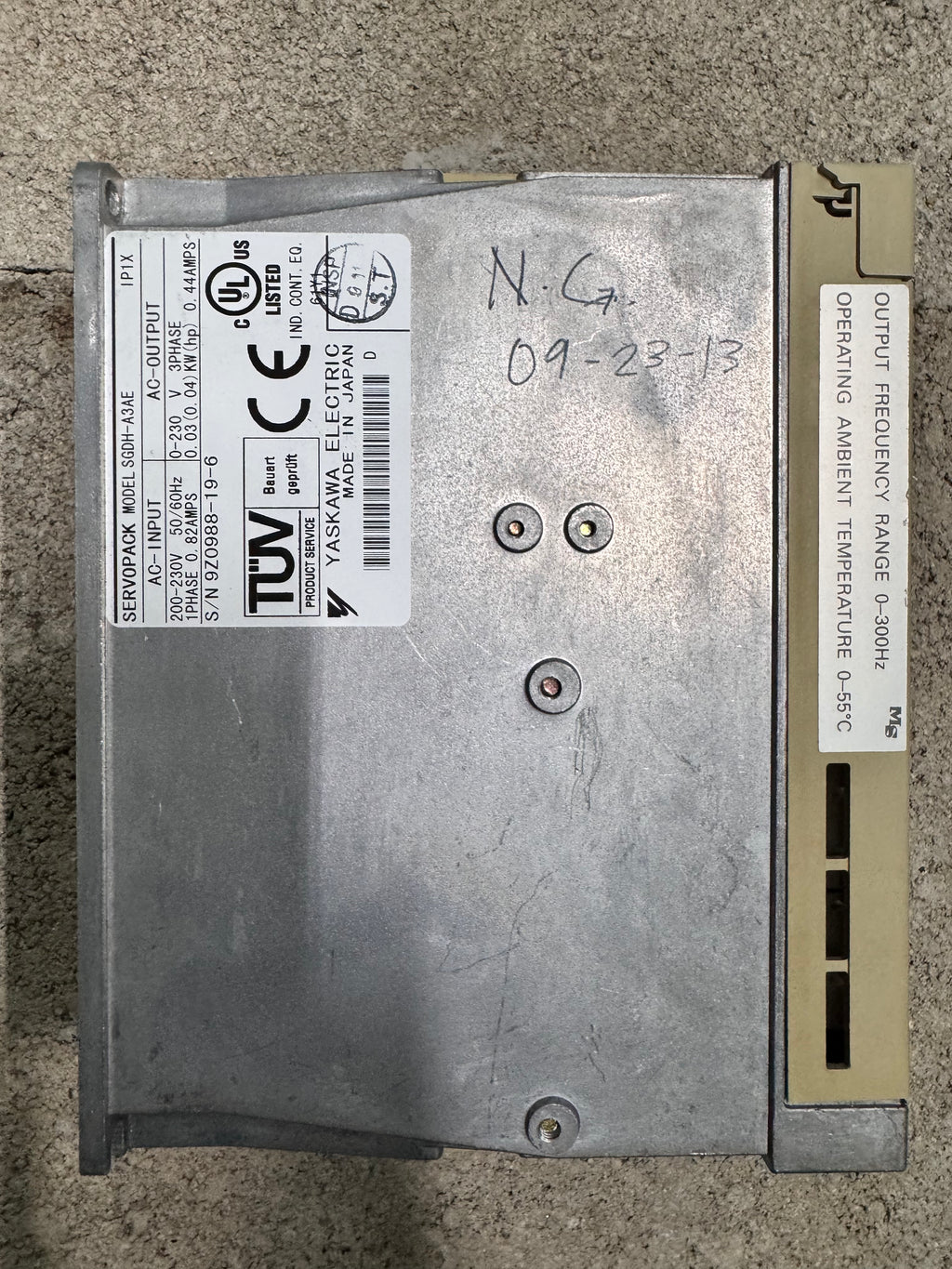 YASKAWA SGDH-A3AE