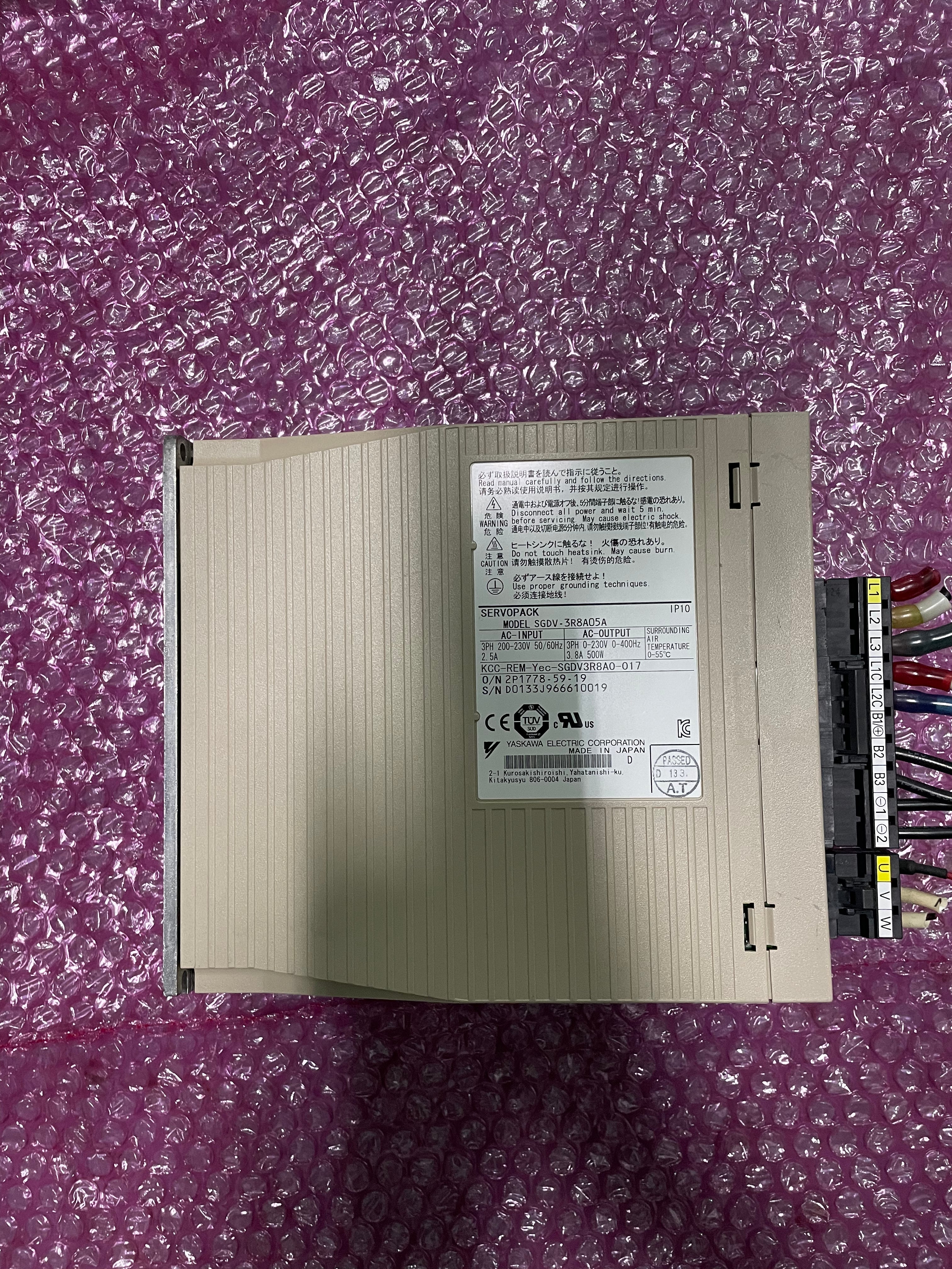 YASKAWA SGDV-3R8A05A