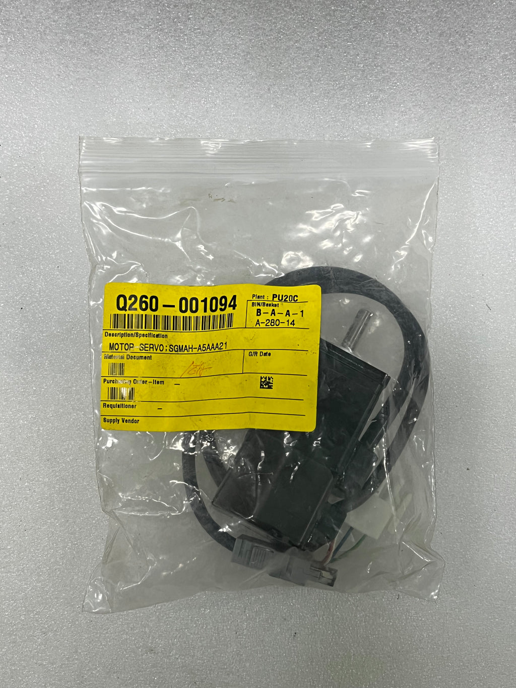 Yaskawa SGMAH-A5AAA21