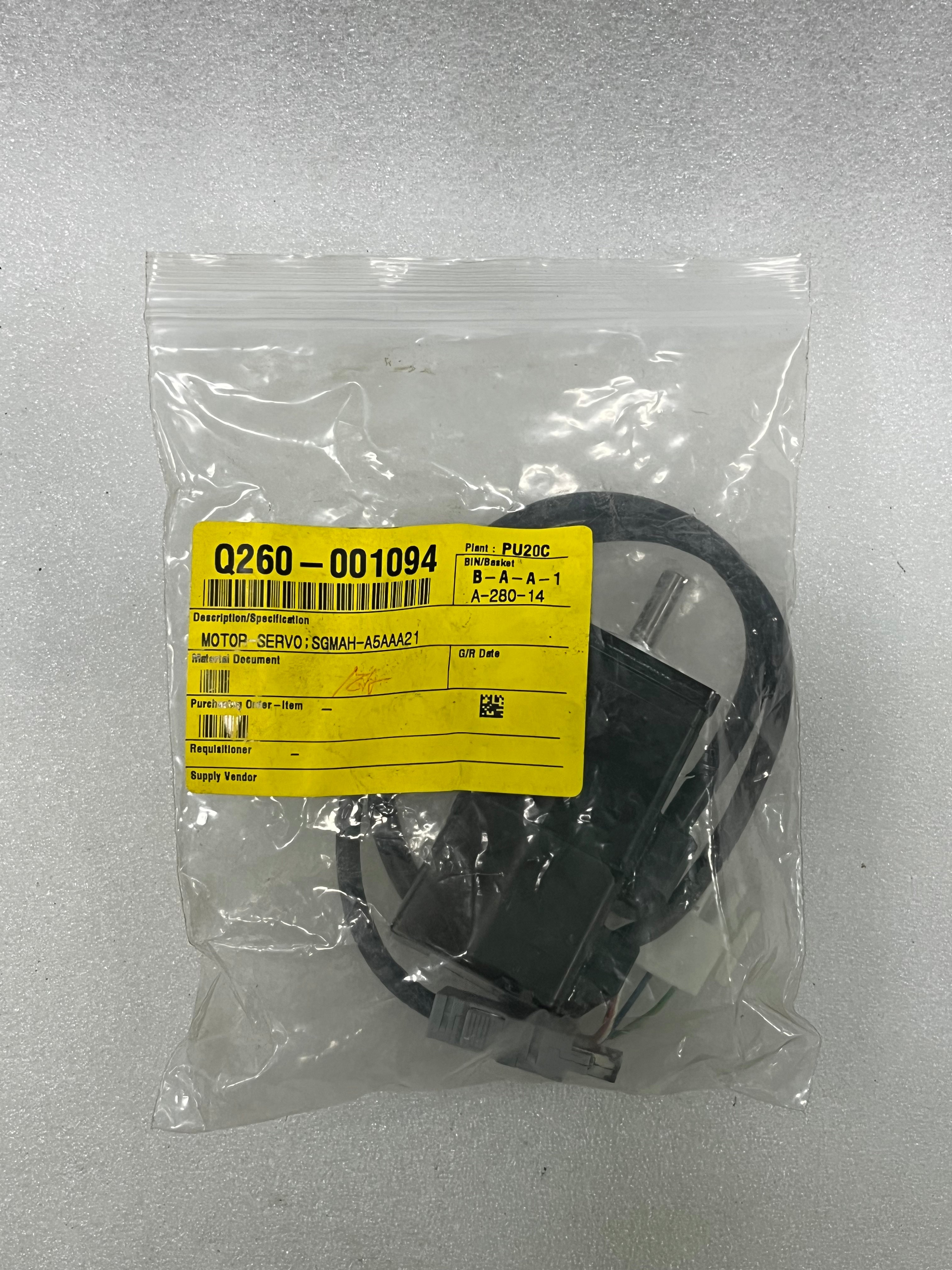 Yaskawa SGMAH-A5AAA21