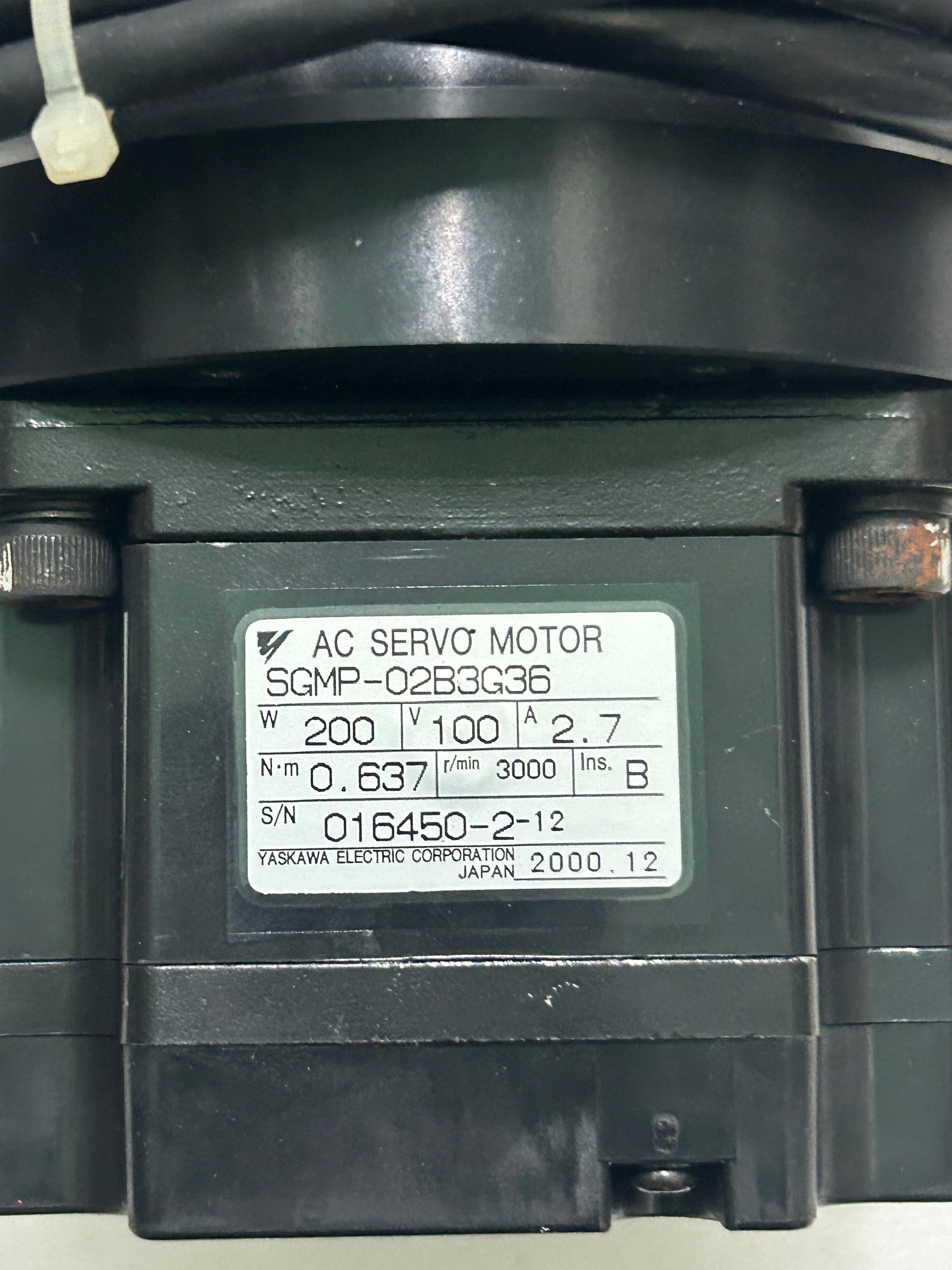 Yaskawa SGMP-02B3G36