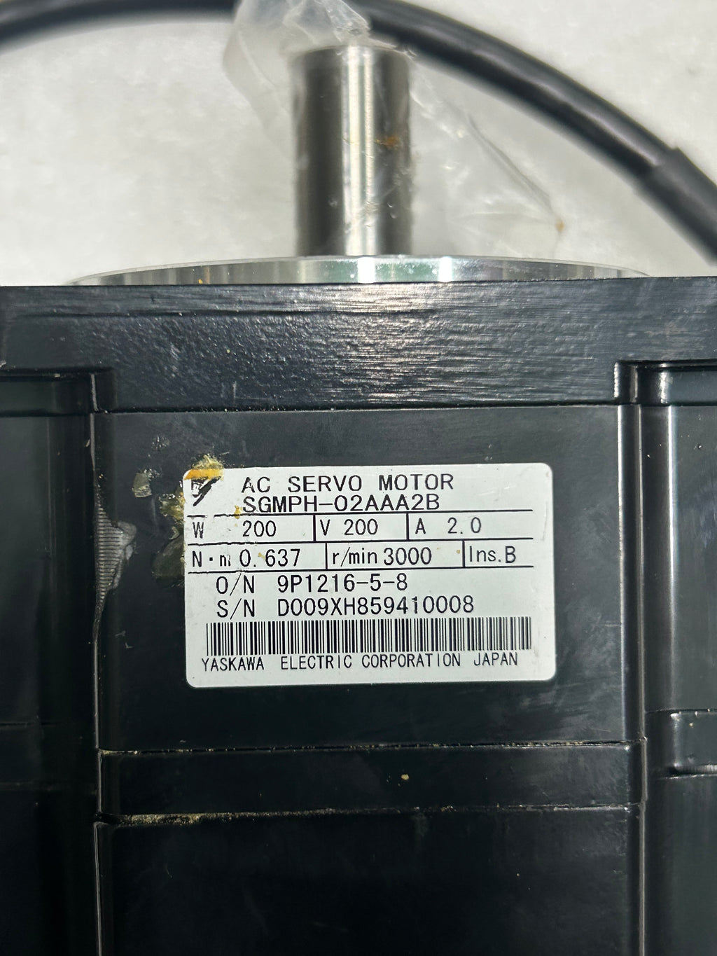 Yaskawa SGMPH-02AAA2B